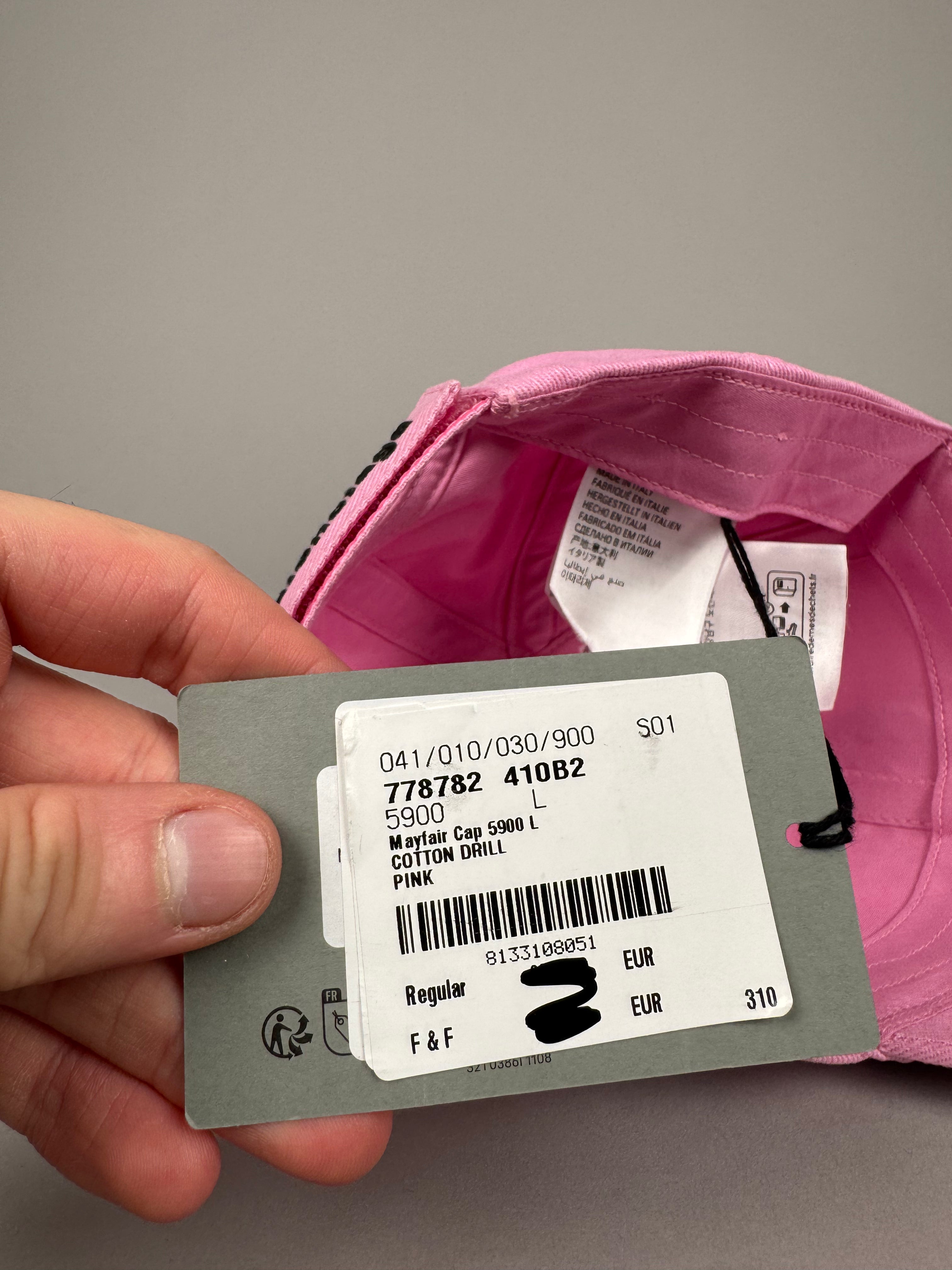 Balenciaga Mayfair Soccer Cap Pink