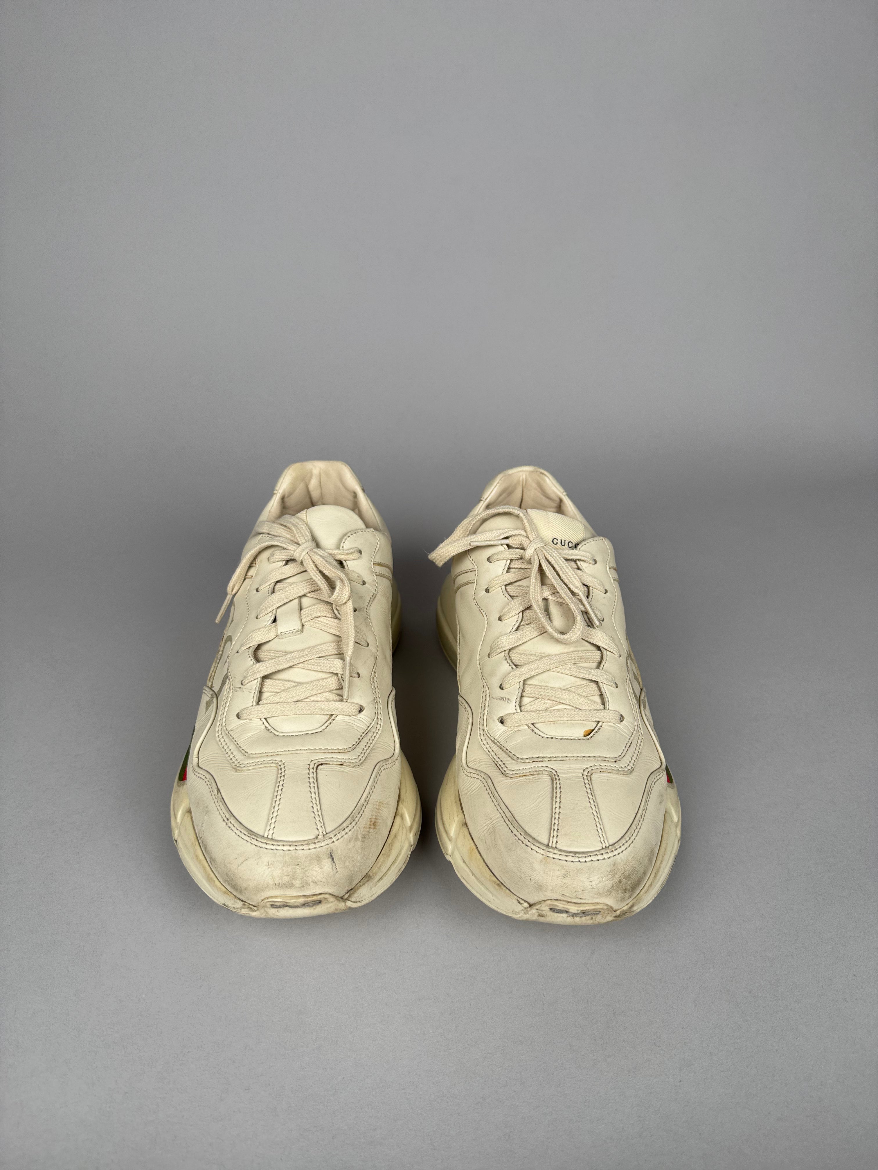 Gucci Rhyton Beige Gucci Logo