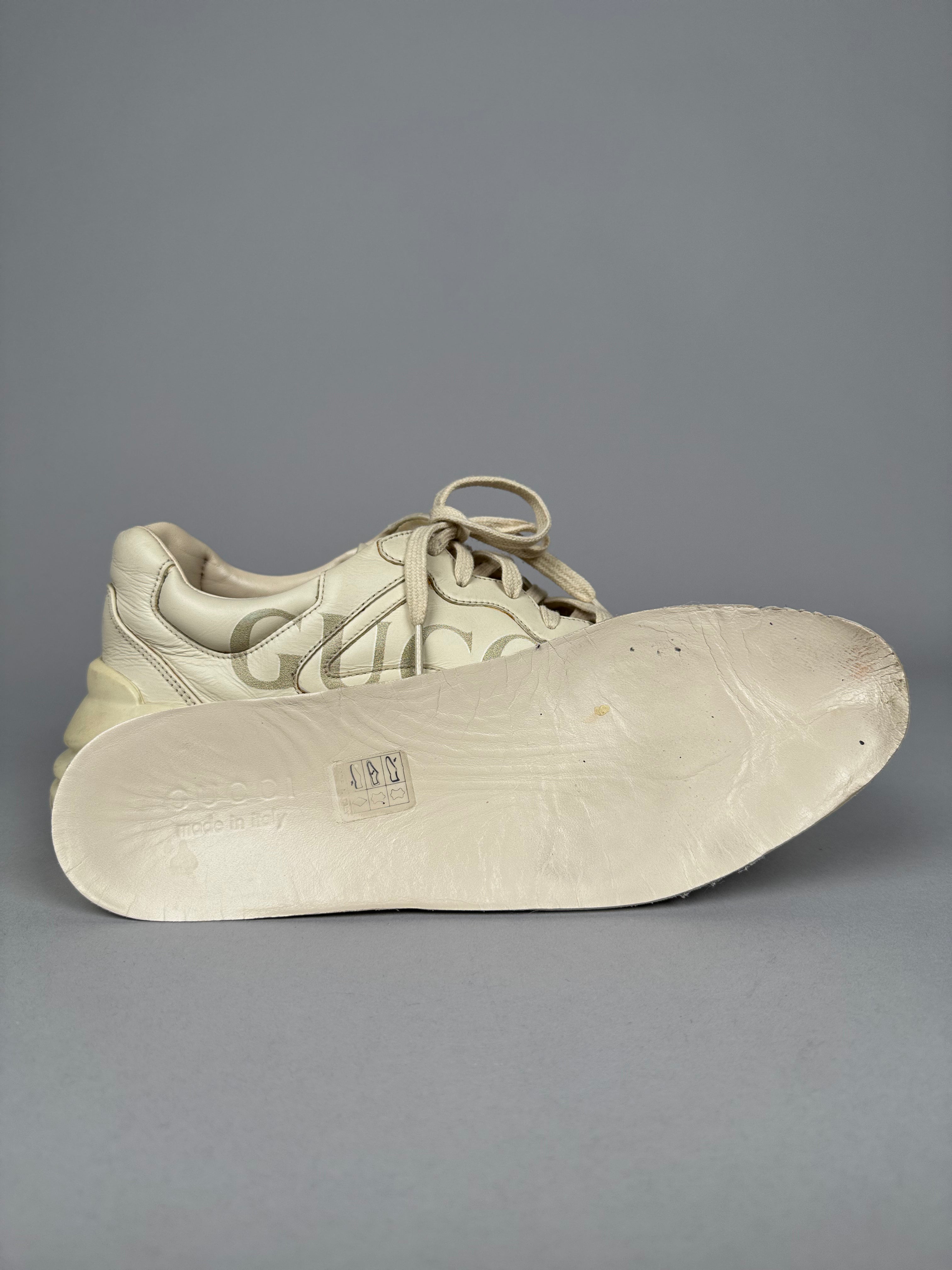 Gucci Rhyton Beige Gucci Logo