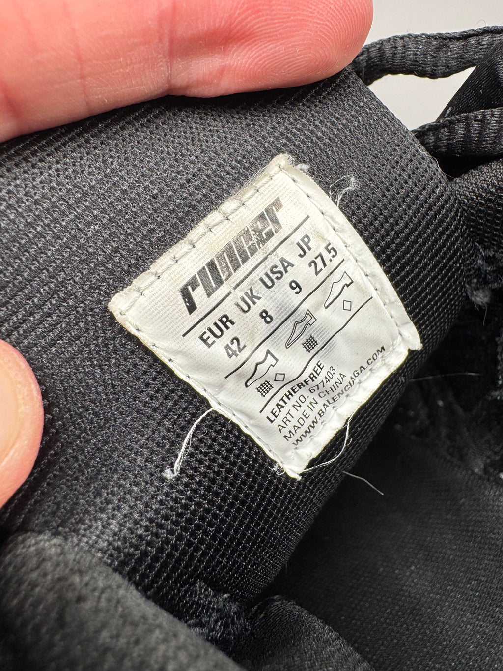 Balenciaga Runner Black White Panda