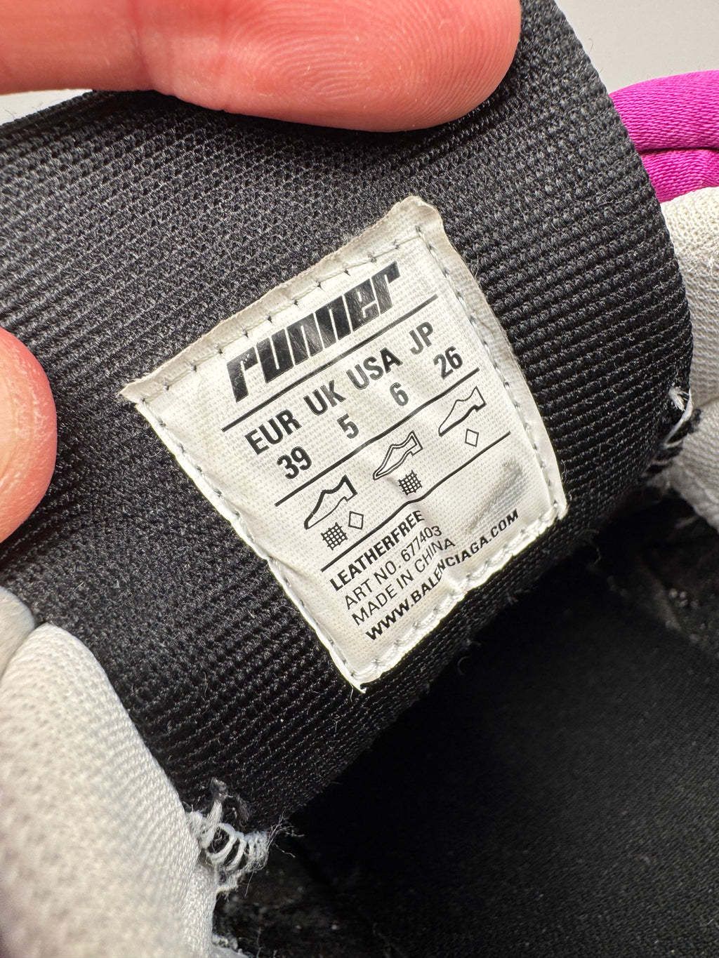 Balenciaga Runner Multicolor