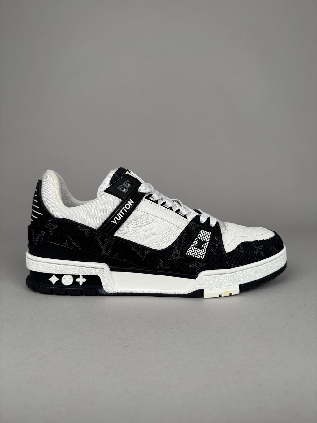Louis Vuitton LV Trainer Black Denim