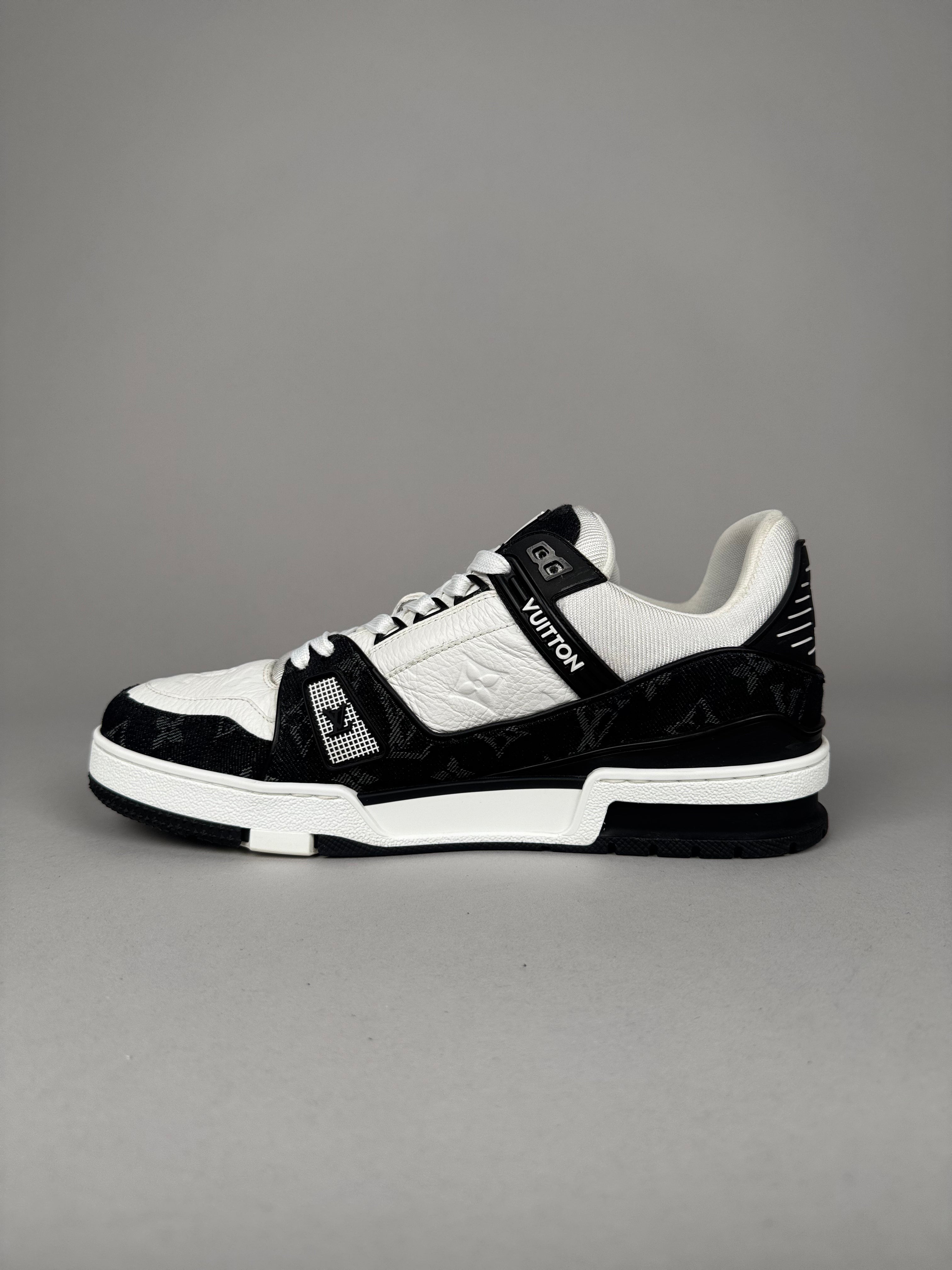 Louis Vuitton LV Trainer Black Denim