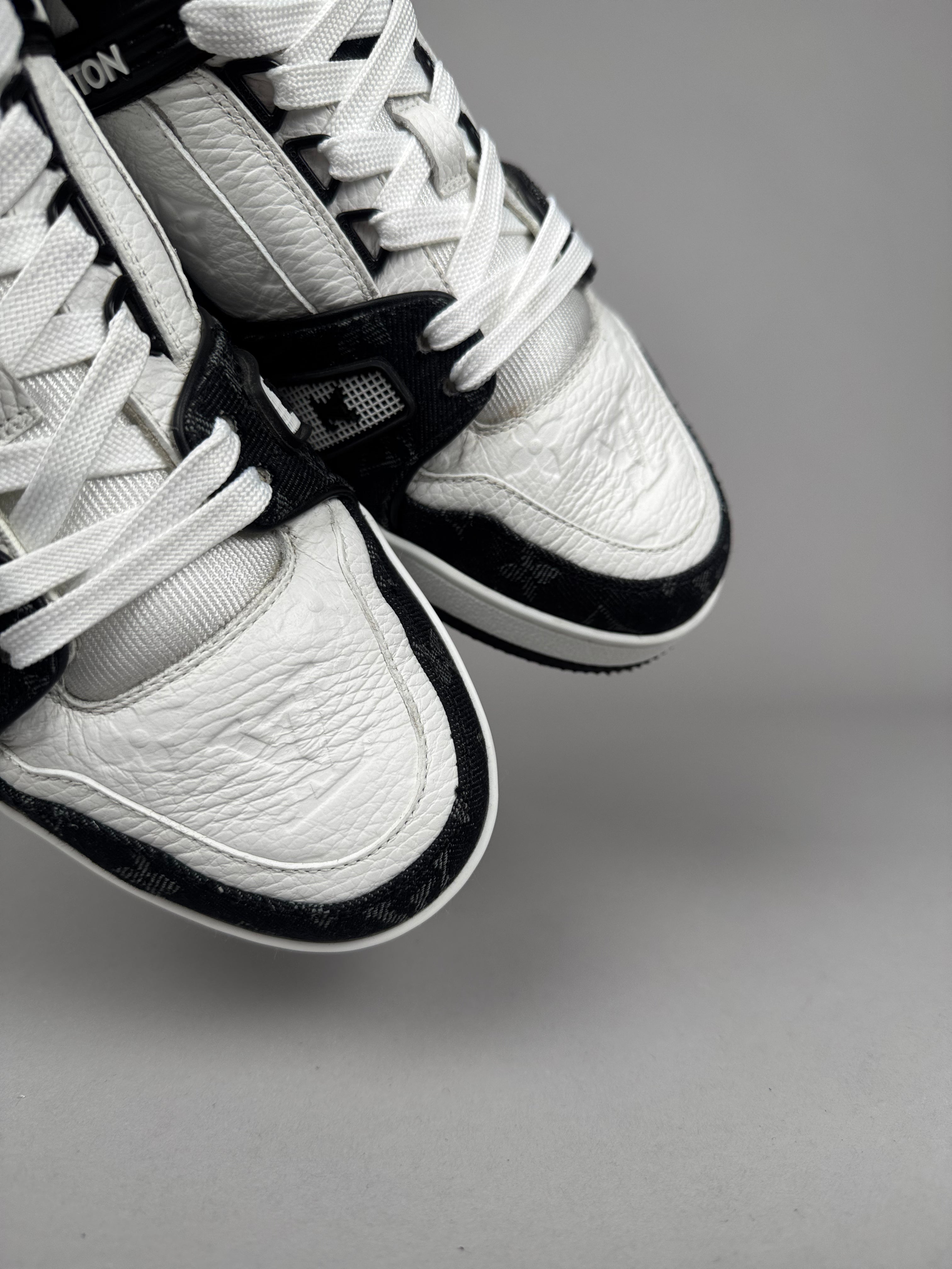Louis Vuitton LV Trainer Black Denim