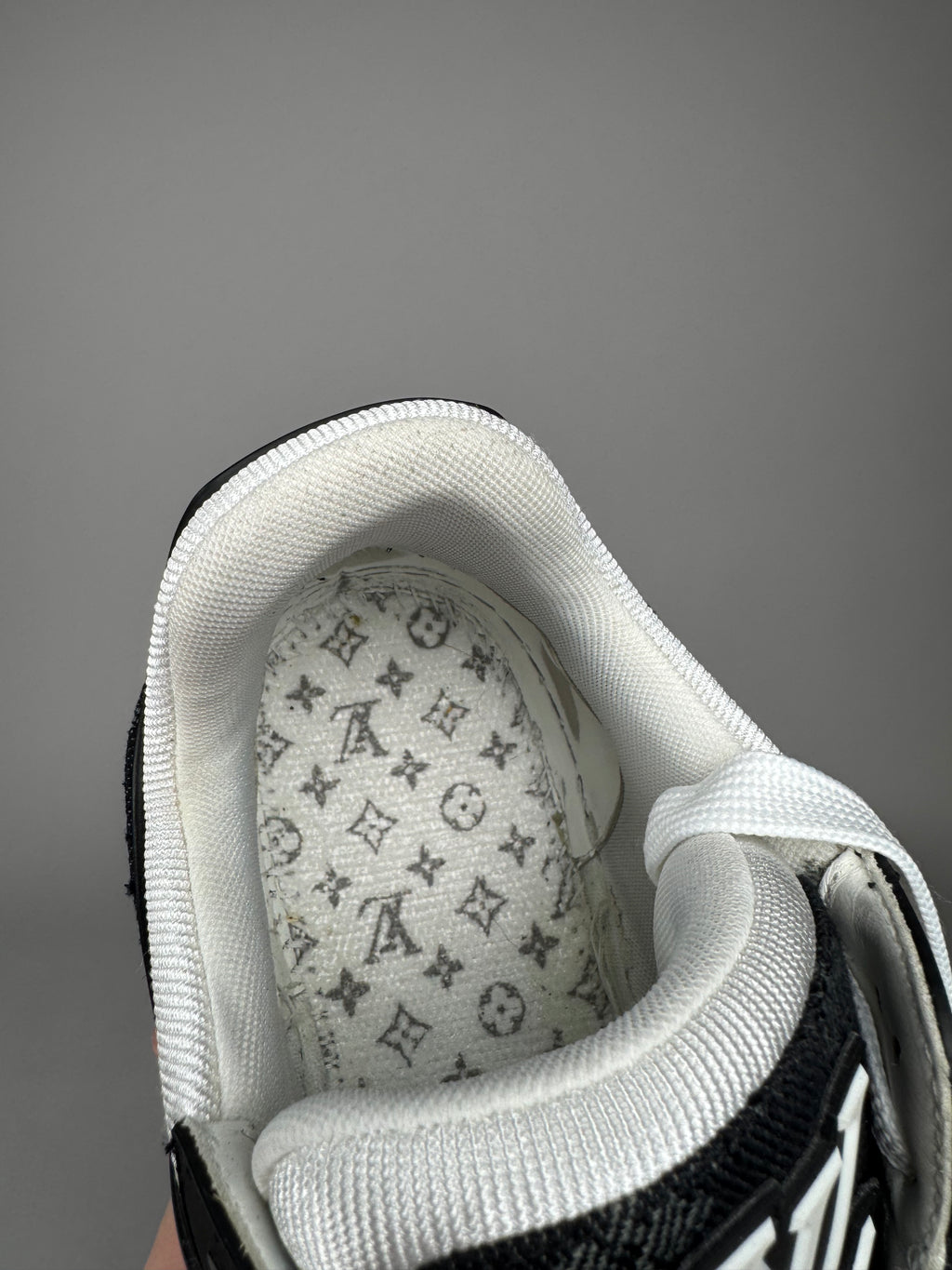 Louis Vuitton LV Trainer Black Denim