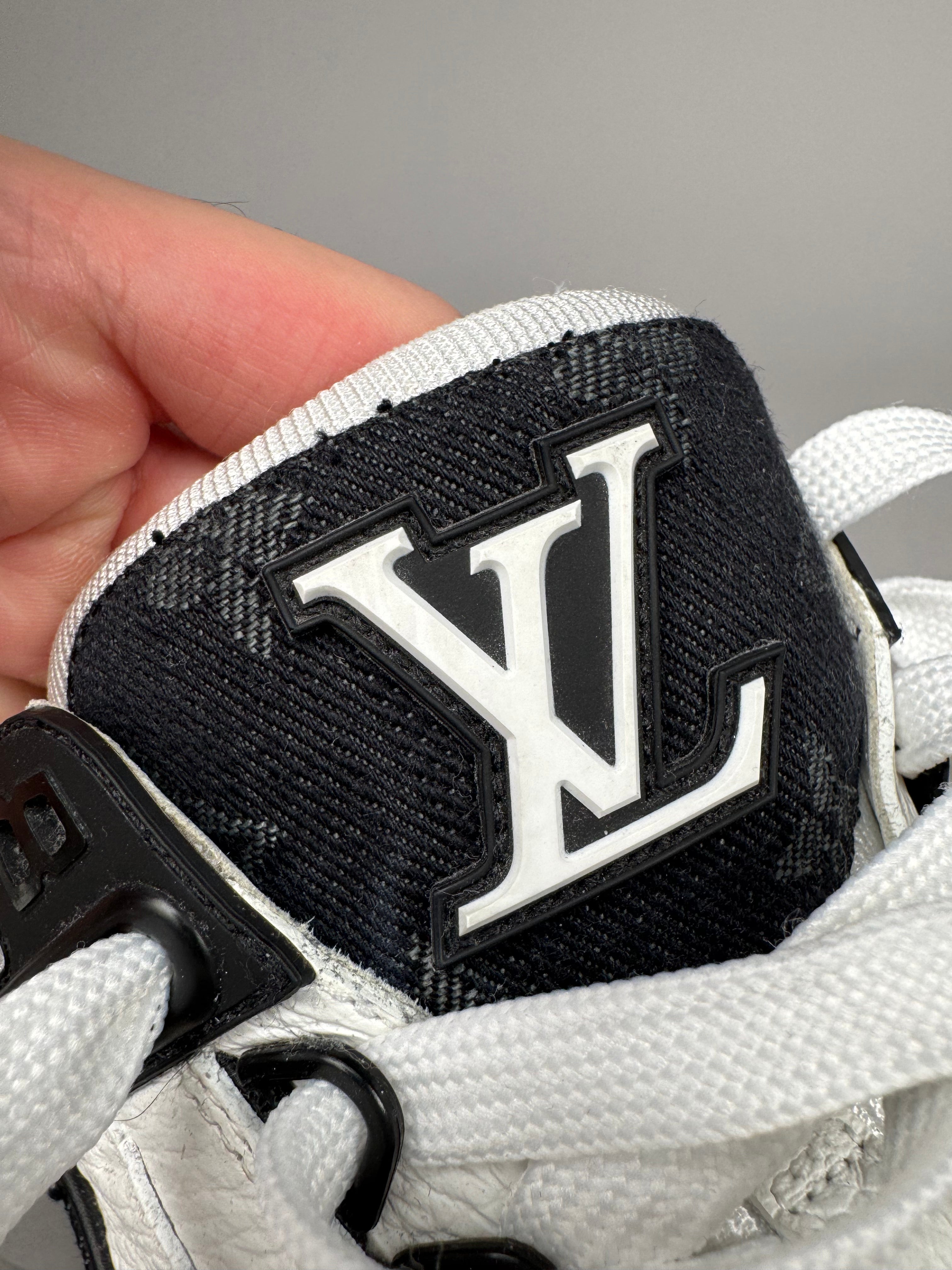 Louis Vuitton LV Trainer Black Denim
