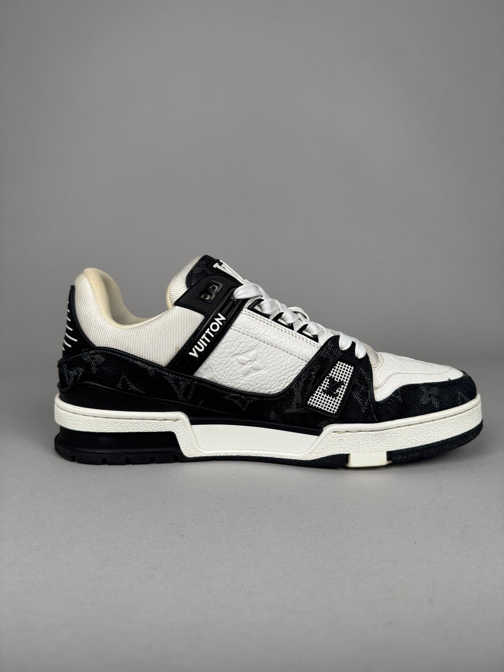 Louis Vuitton LV Trainer Black Denim