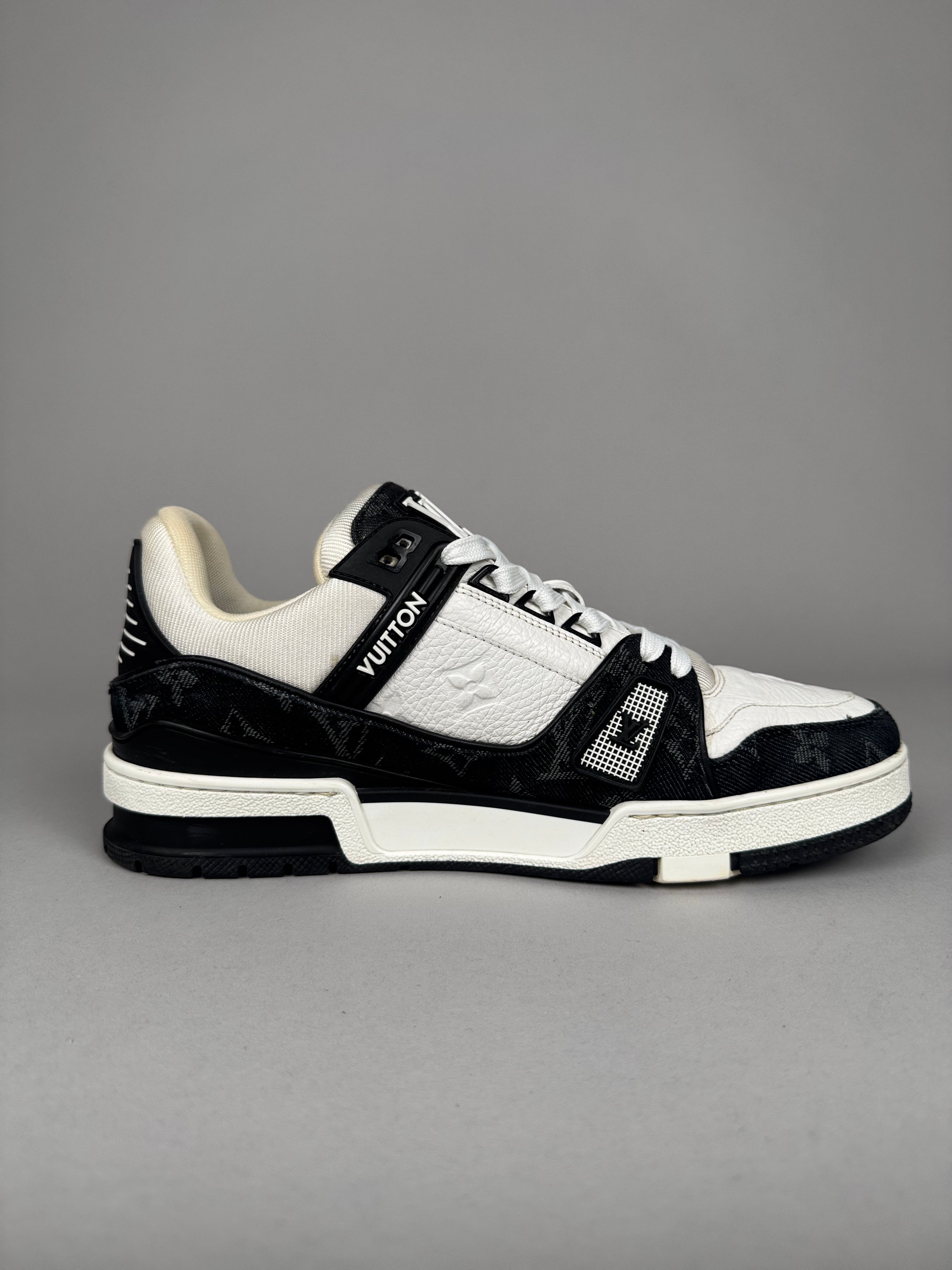 Louis Vuitton LV Trainer Black Denim