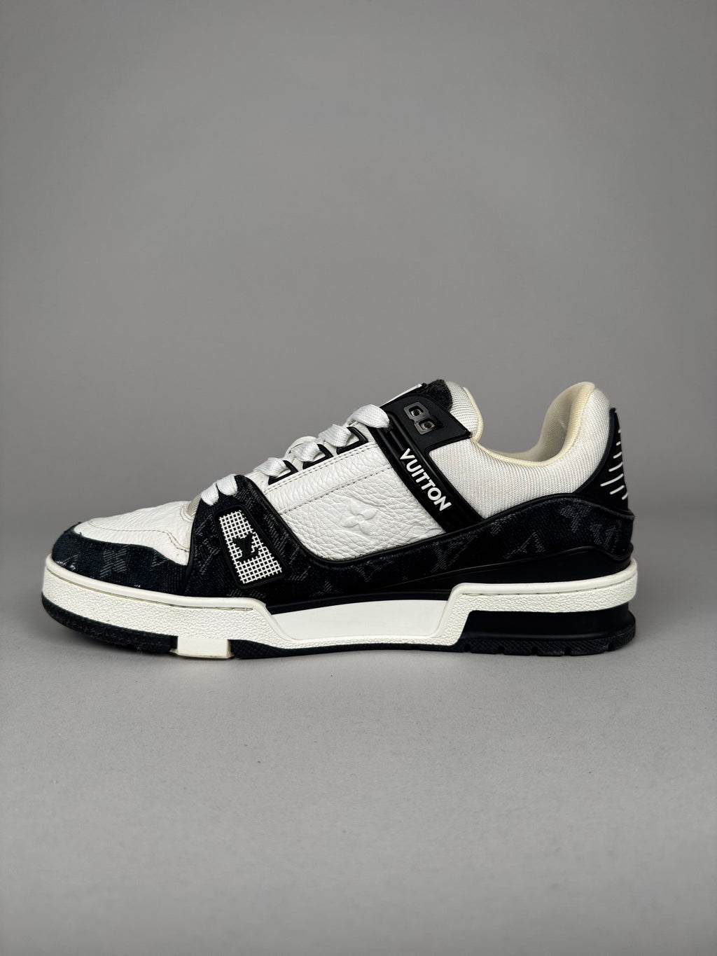 Louis Vuitton LV Trainer Black Denim