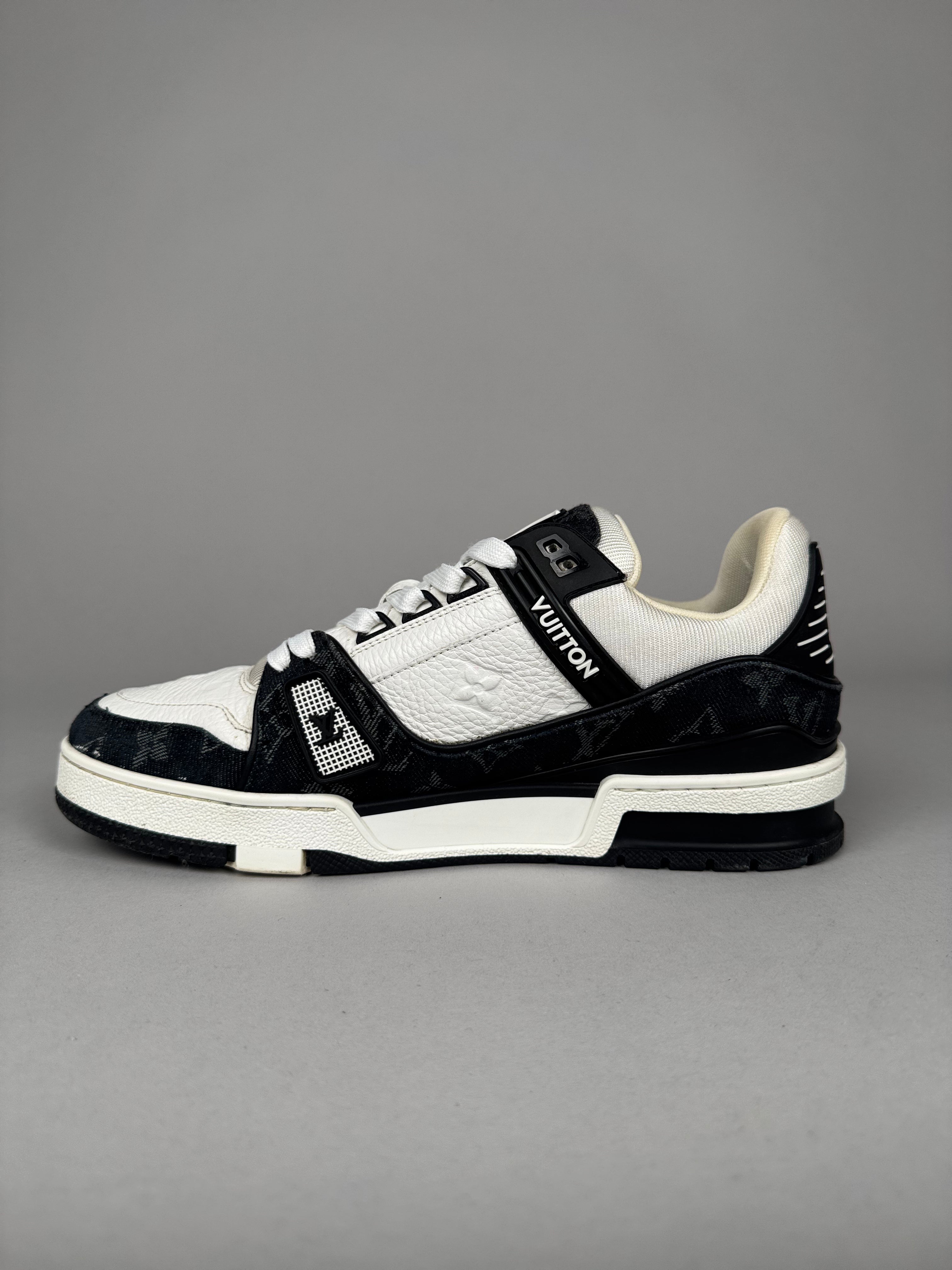 Louis Vuitton LV Trainer Black Denim