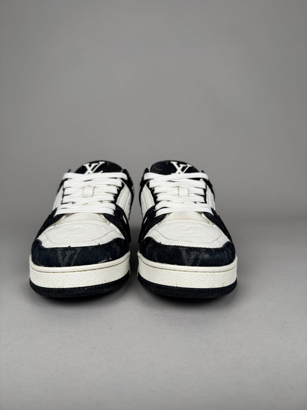 Louis Vuitton LV Trainer Black Denim