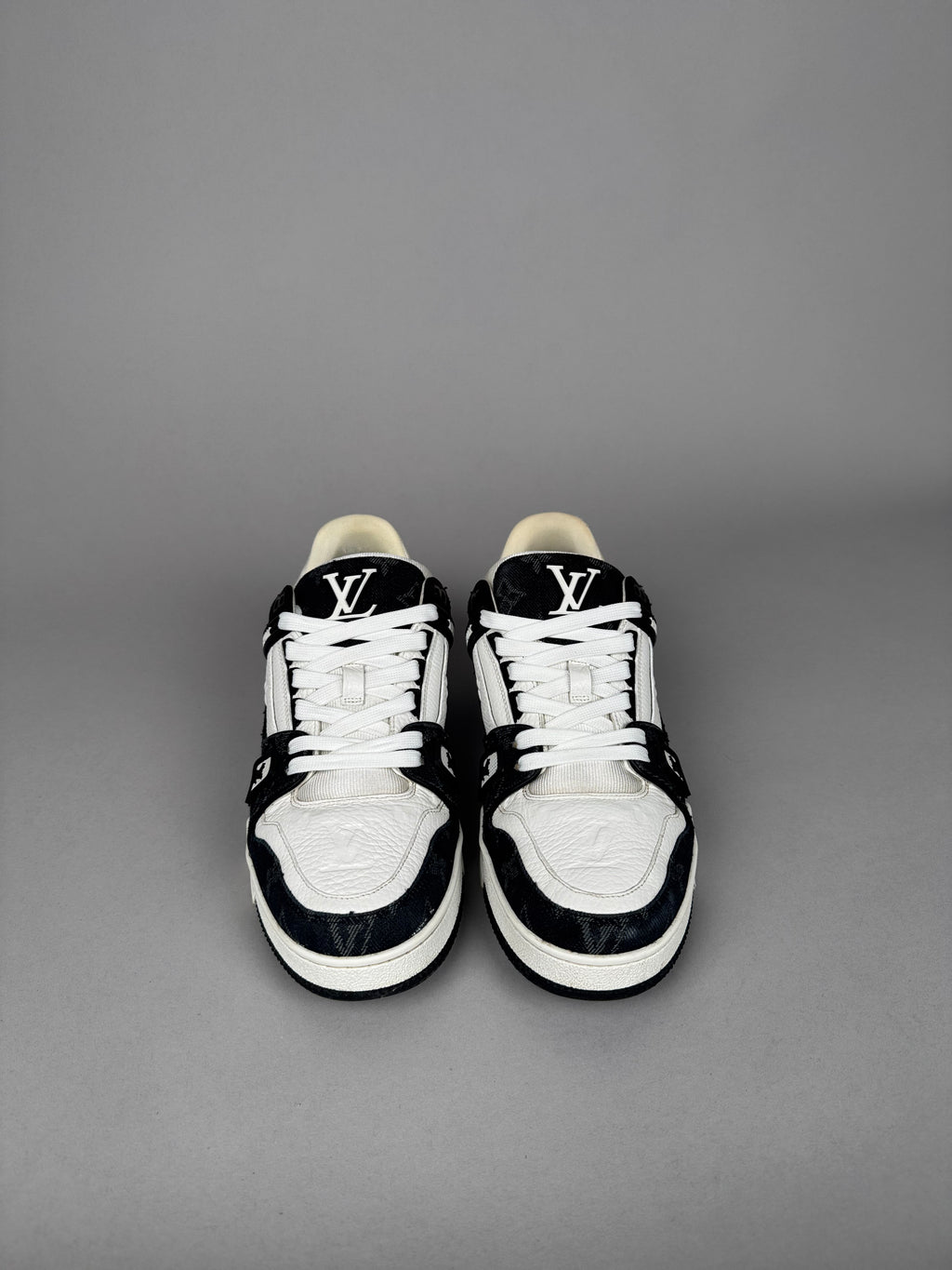 Louis Vuitton LV Trainer Black Denim