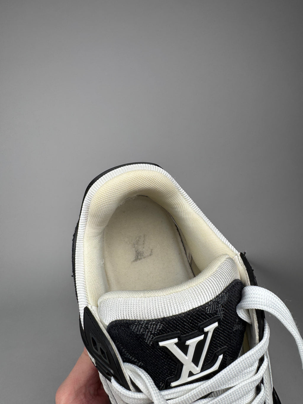 Louis Vuitton LV Trainer Black Denim