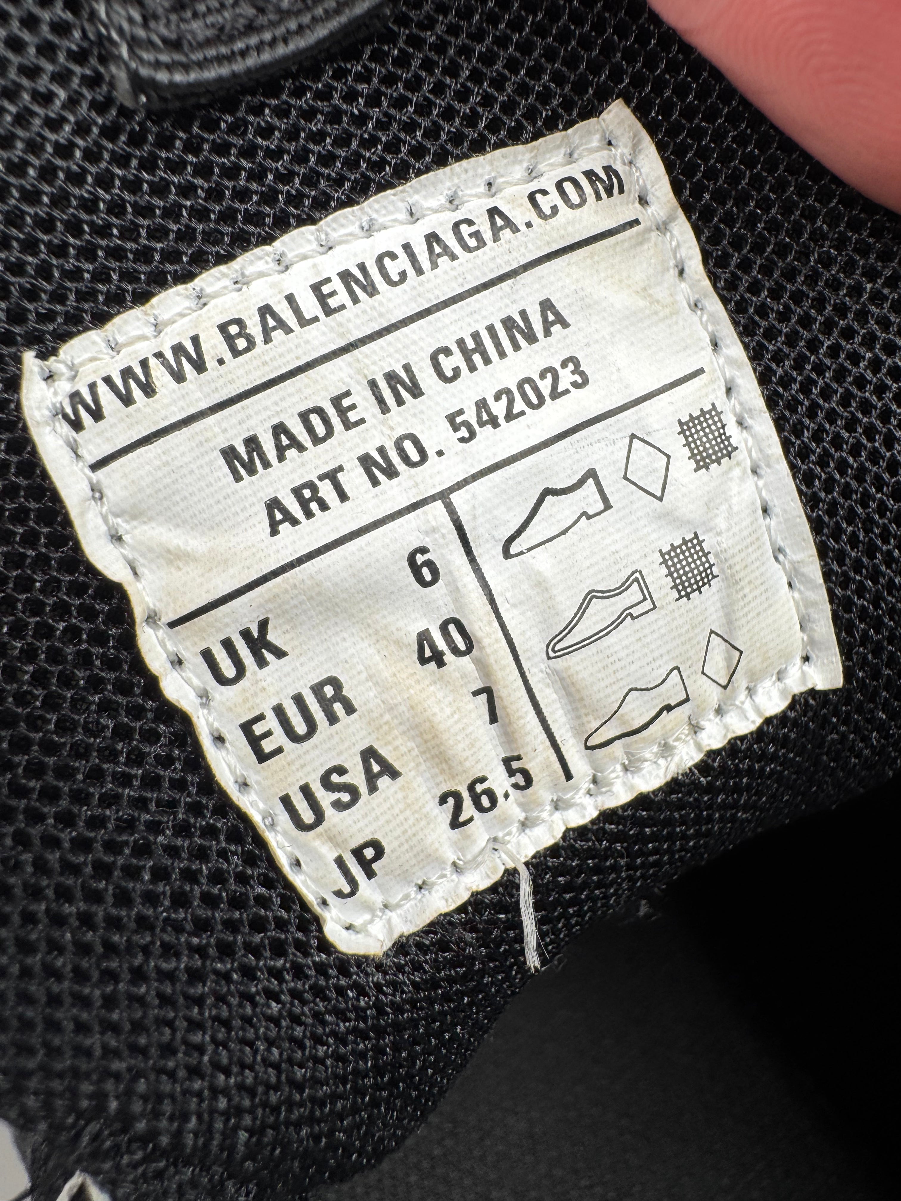 Balenciaga Track Triple Black