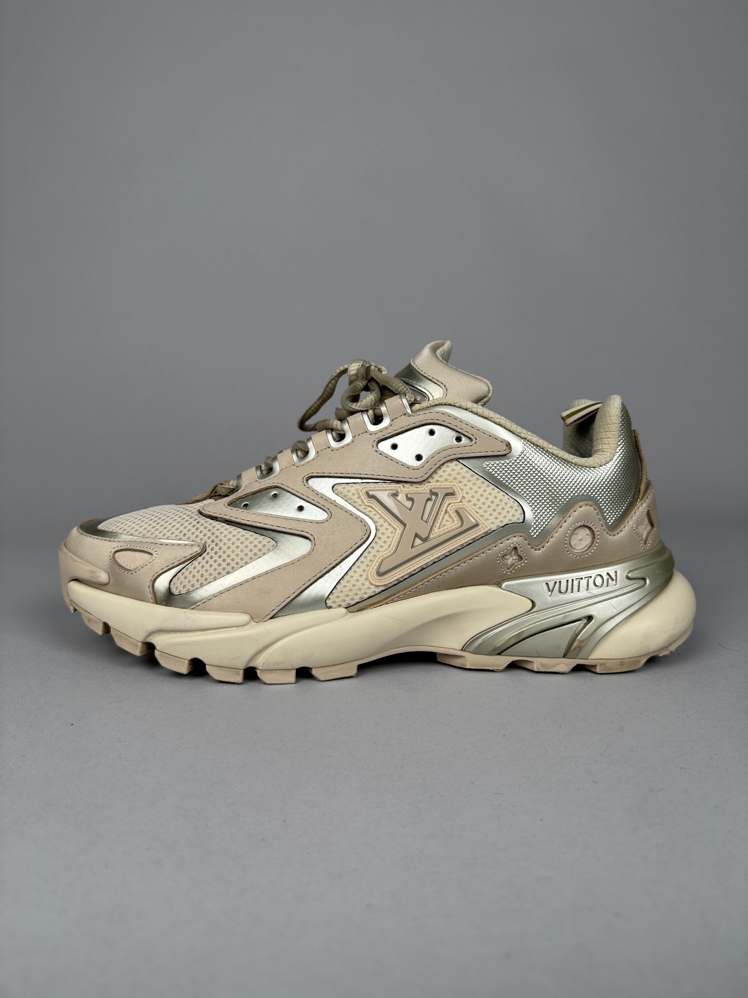 Louis Vuitton LV Tatic Runner Sneaker Beige