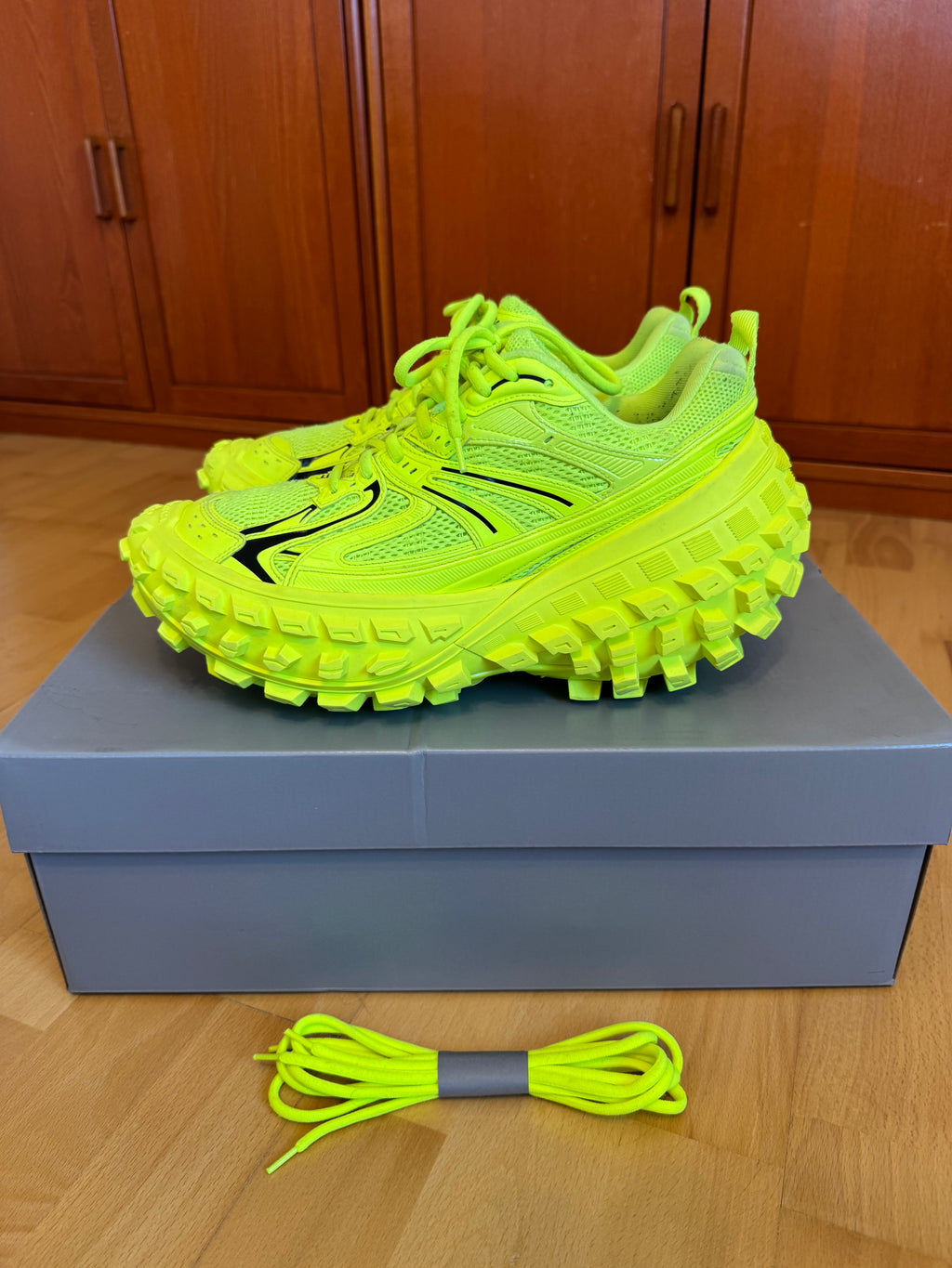 Balenciaga Defender Neon Yellow