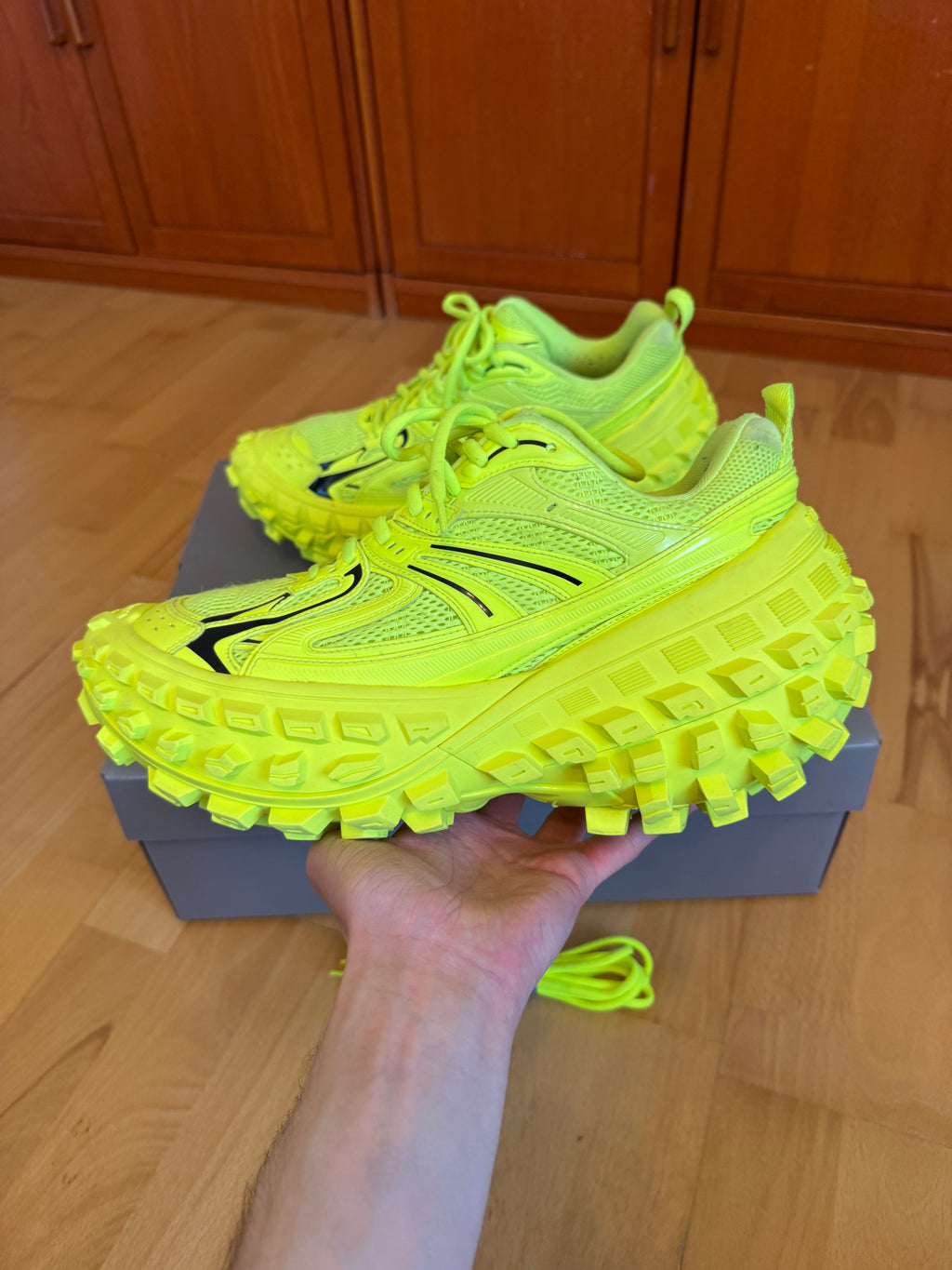 Balenciaga Defender Neon Yellow