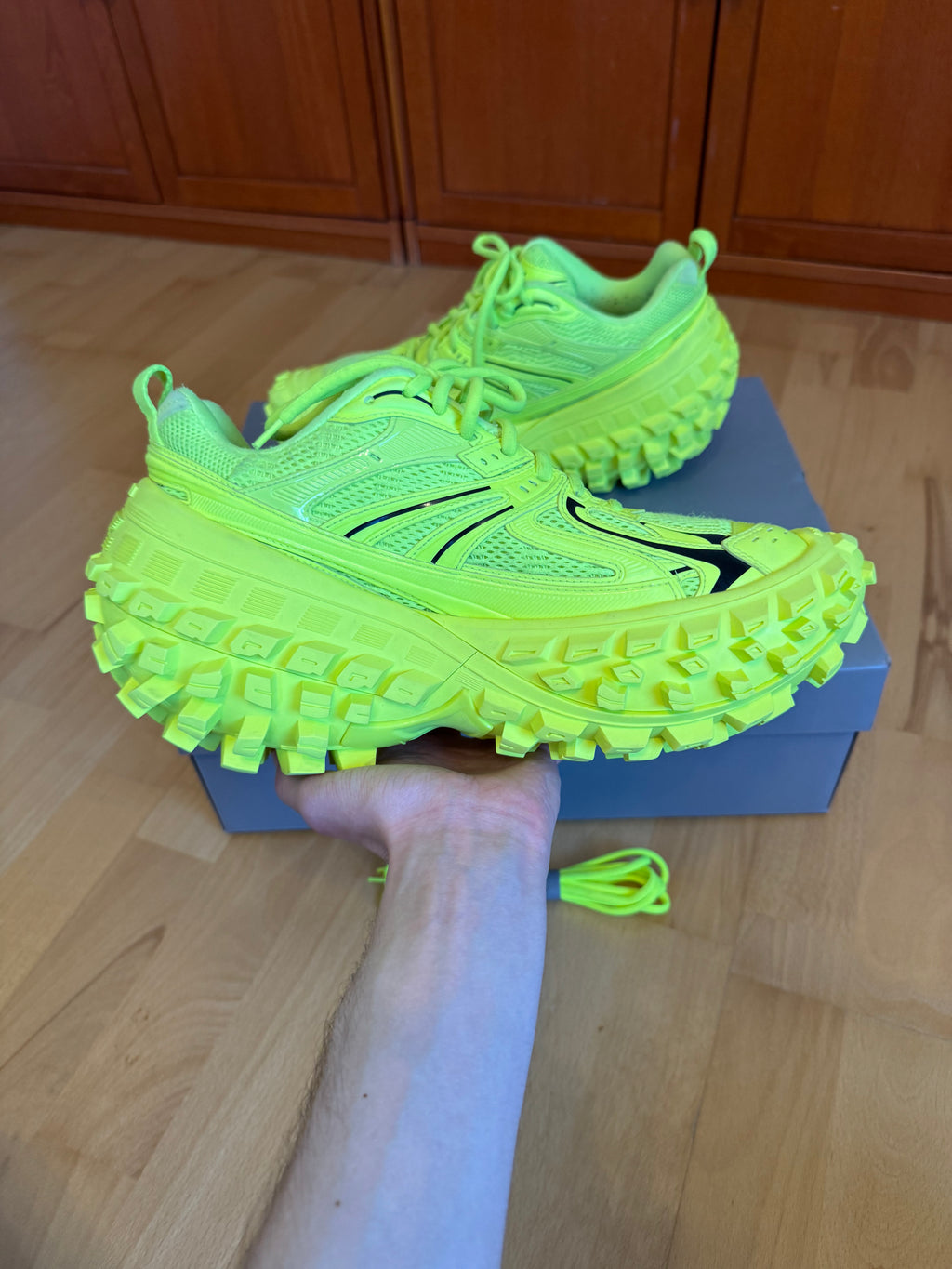 Balenciaga Defender Neon Yellow