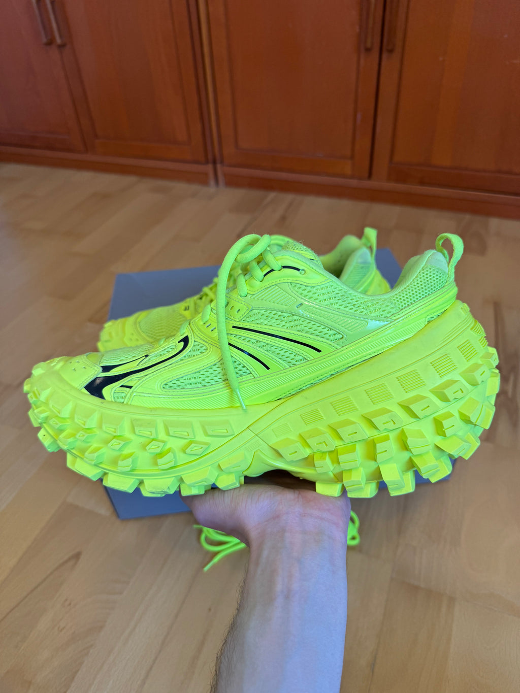 Balenciaga Defender Neon Yellow