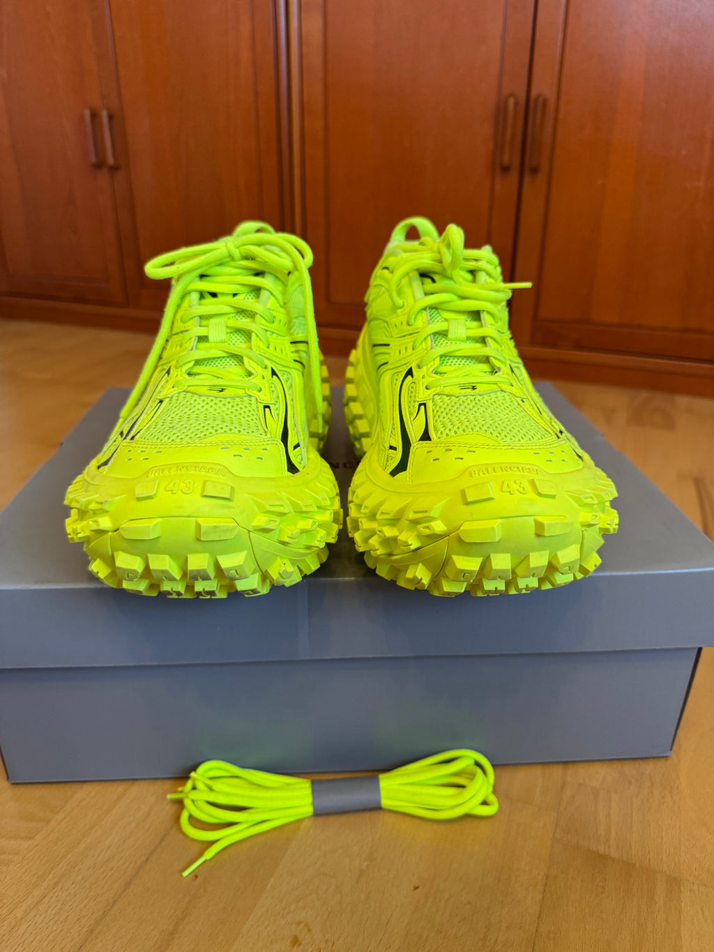 Balenciaga Defender Neon Yellow