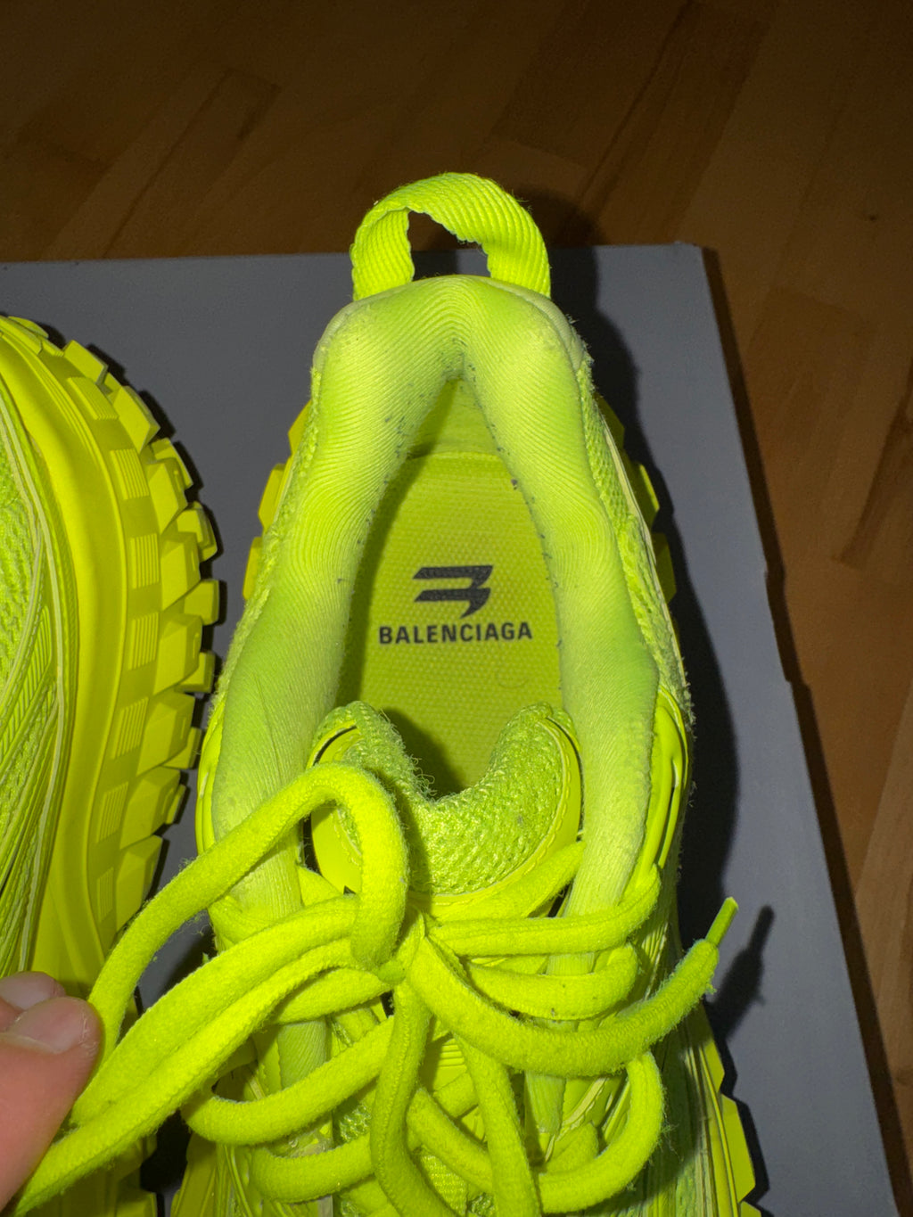 Balenciaga Defender Neon Yellow
