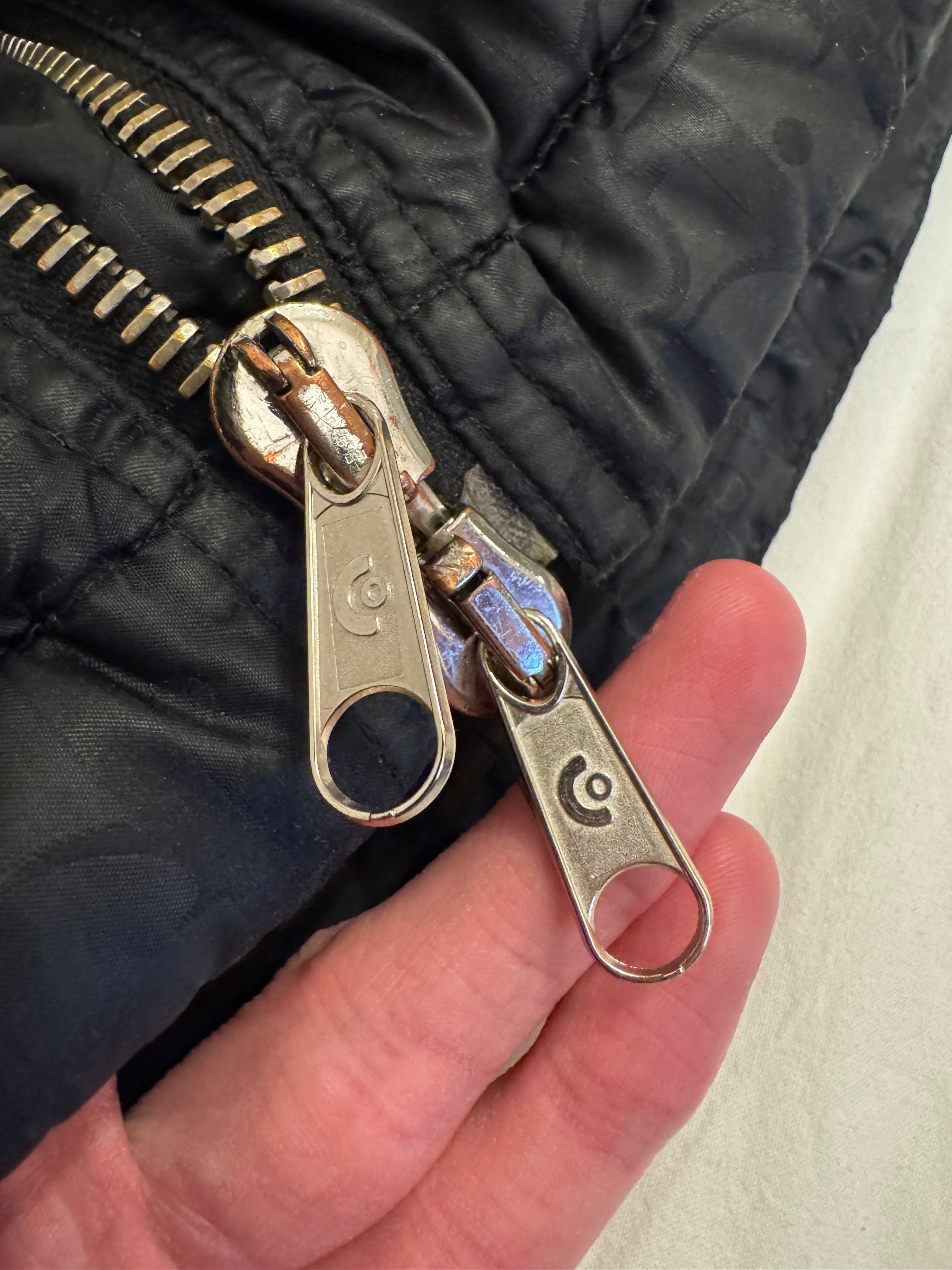 Dior Oblique Puffer Jacket Black