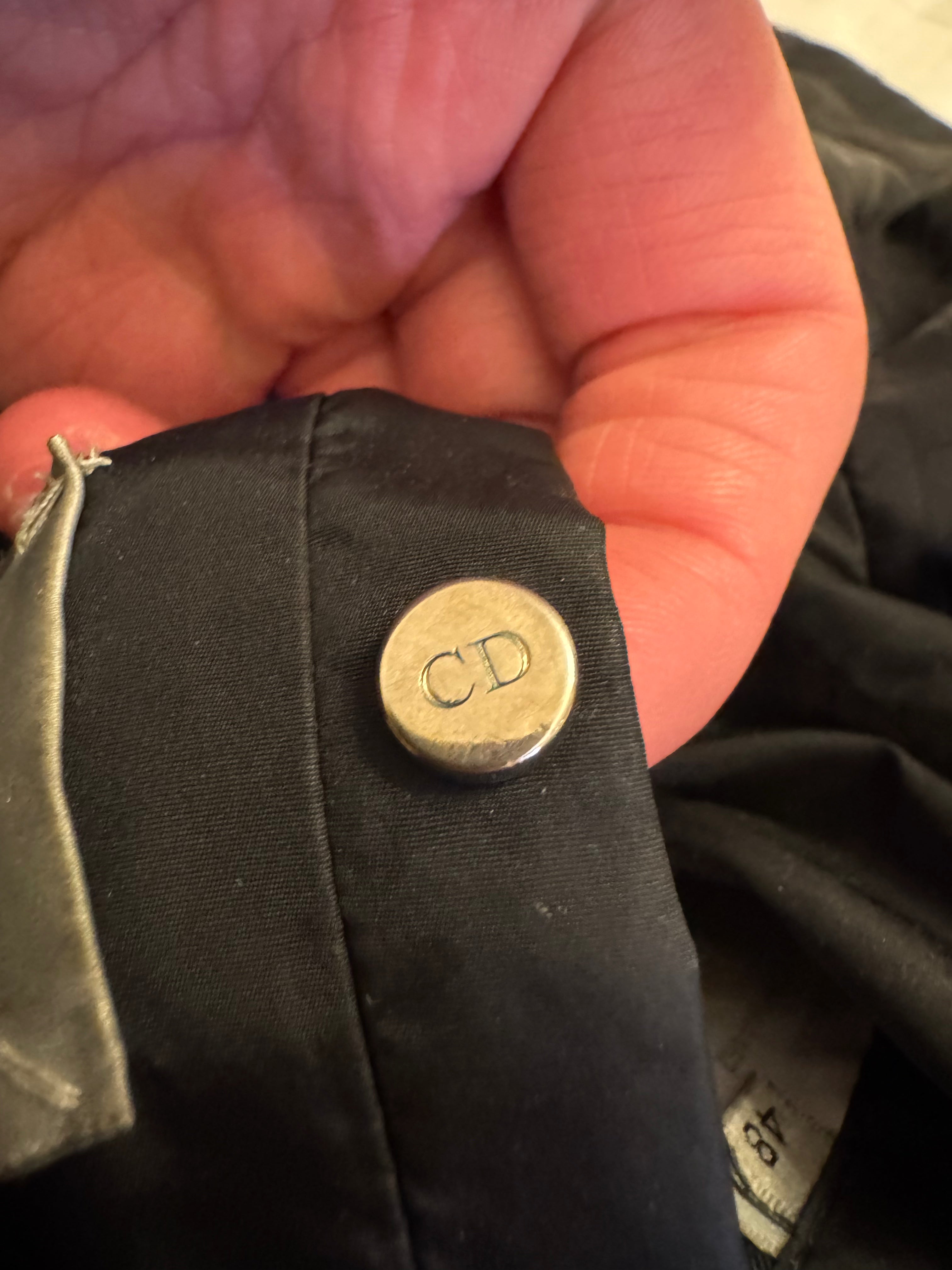 Dior Oblique Puffer Jacket Black