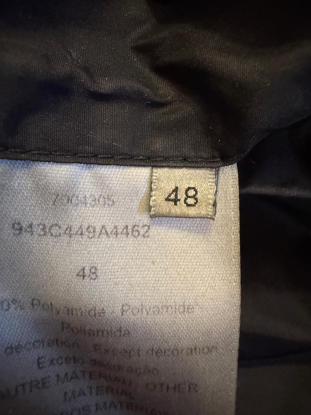 Dior Oblique Puffer Jacket Black