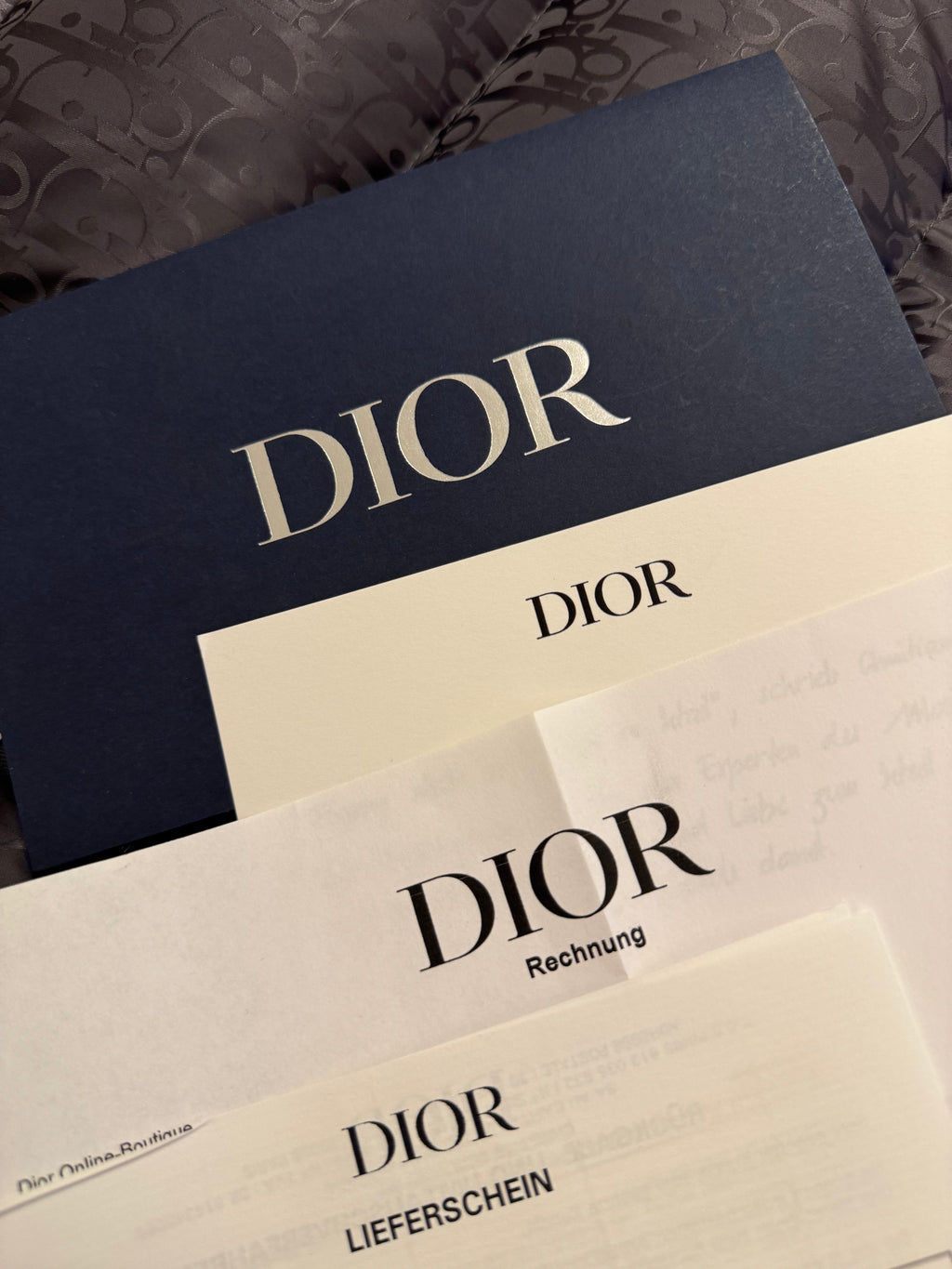 Dior Oblique Puffer Jacket Gunmetal Grey