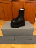 Balenciaga Calfskin 80 MM Platform Giant Boots BB Black