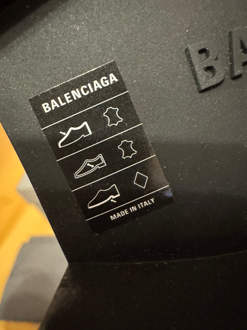 Balenciaga Calfskin 80 MM Platform Giant Boots BB Black