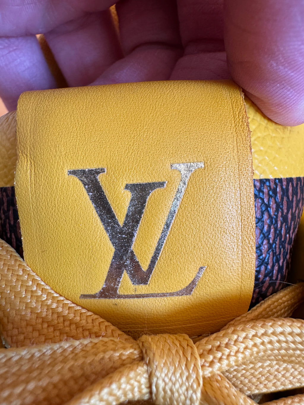 Louis Vuitton LV Trainer Yellow Damier by Pharrell