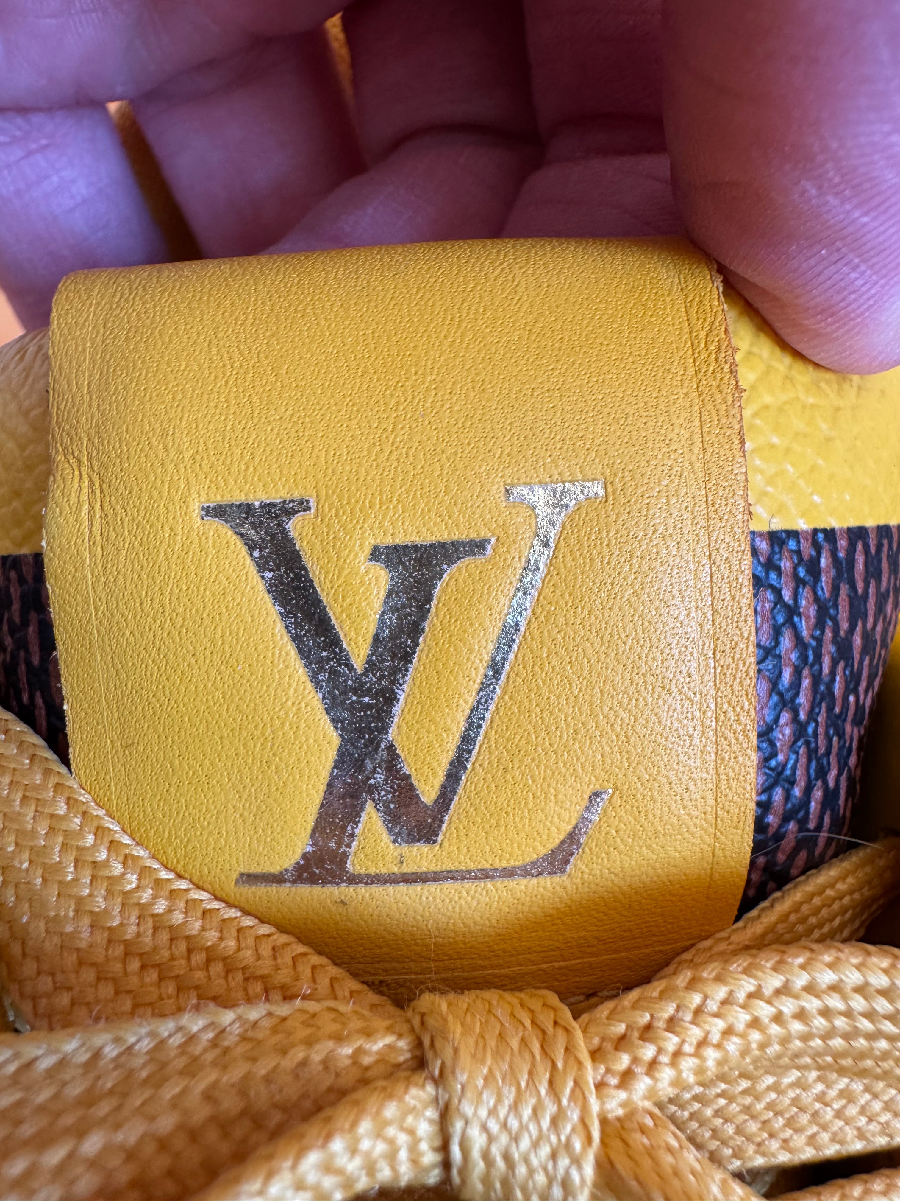 Louis Vuitton LV Trainer Yellow Damier by Pharrell