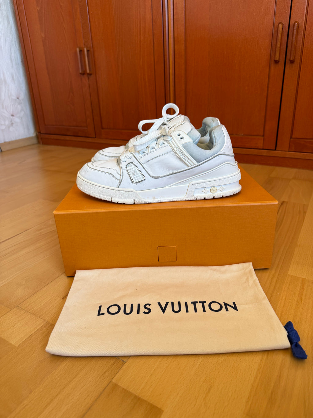 Louis Vuitton LV Trainer Triple White