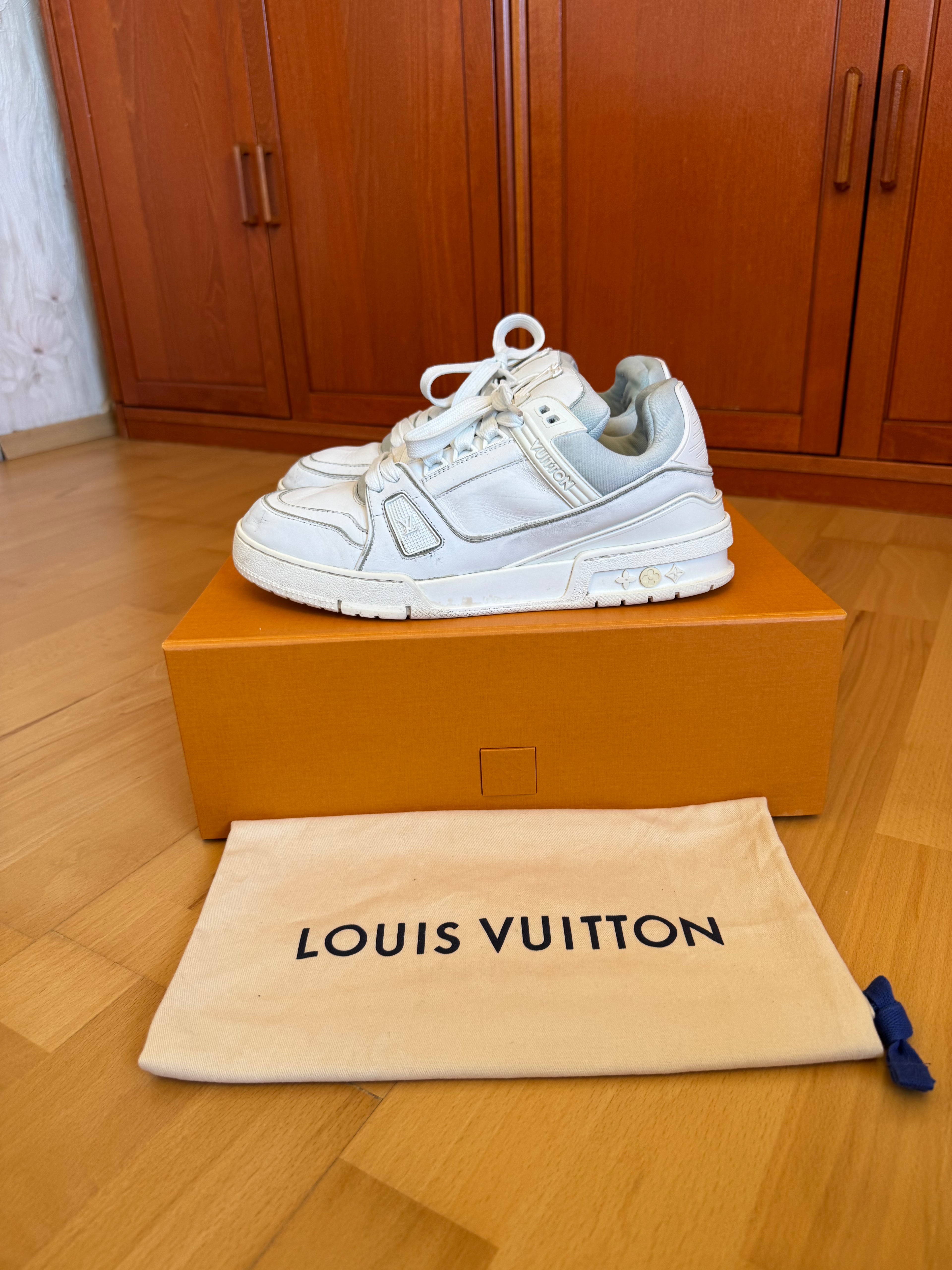 Louis Vuitton LV Trainer Triple White