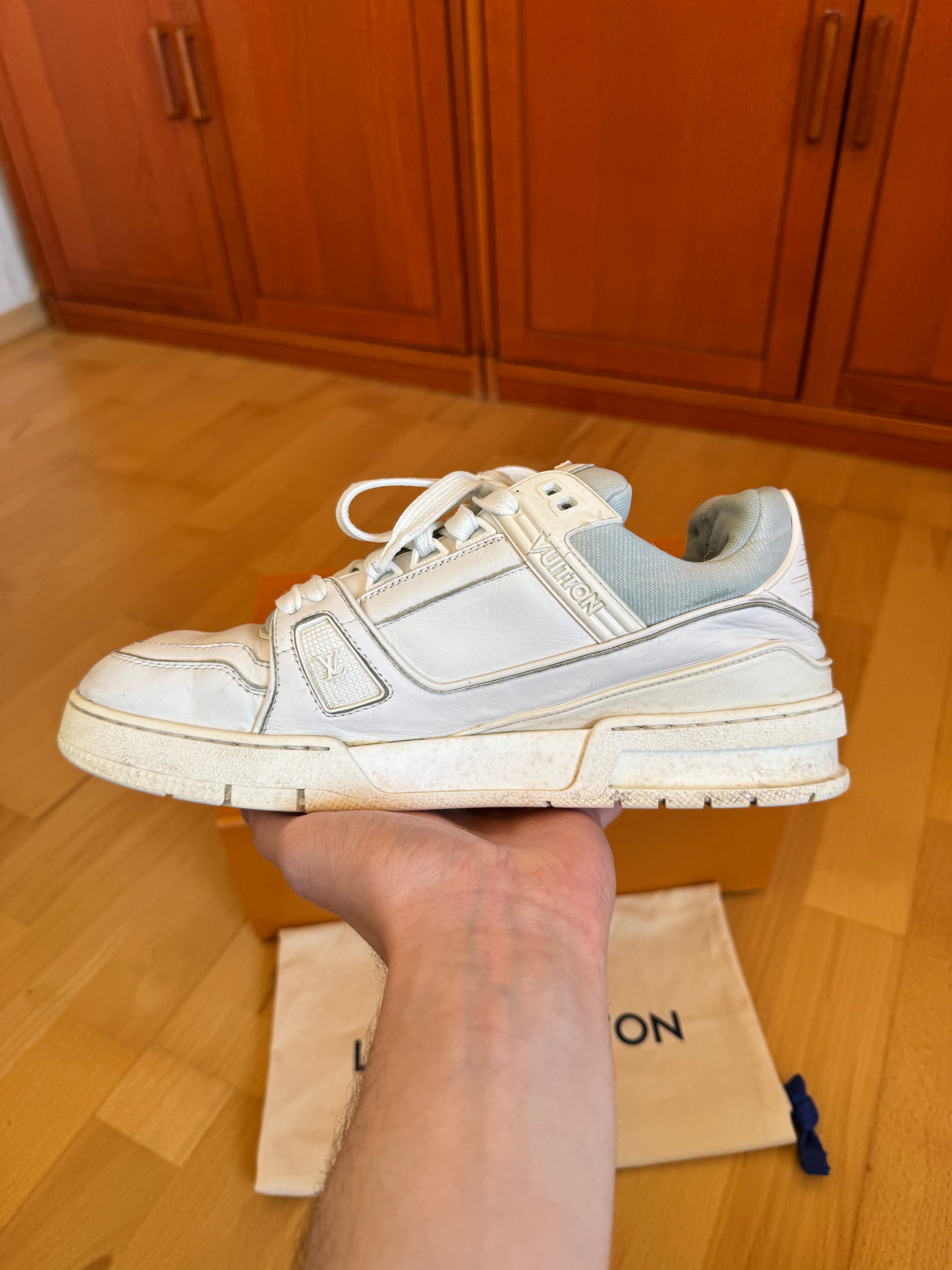 Louis Vuitton LV Trainer Triple White
