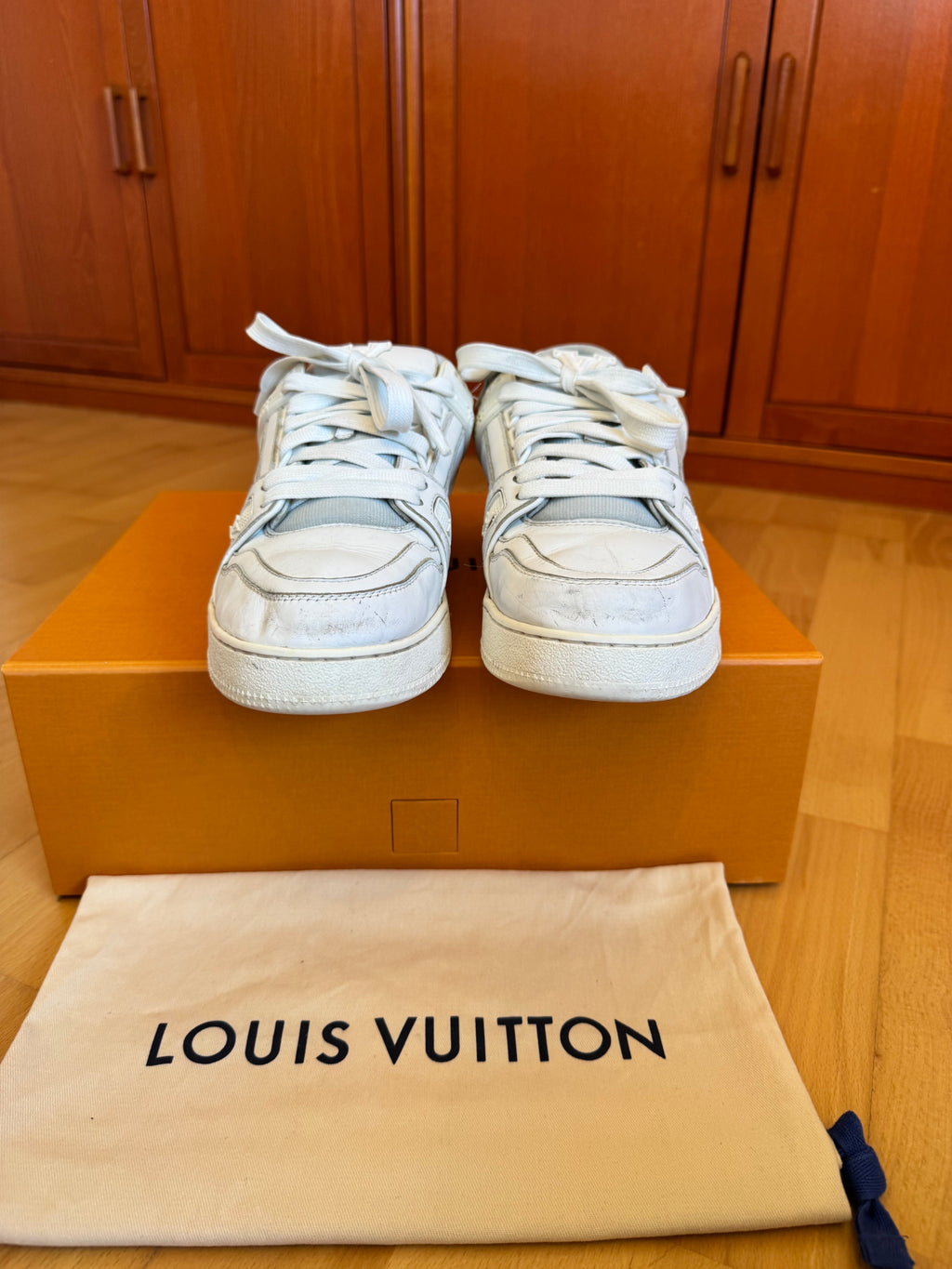 Louis Vuitton LV Trainer Triple White
