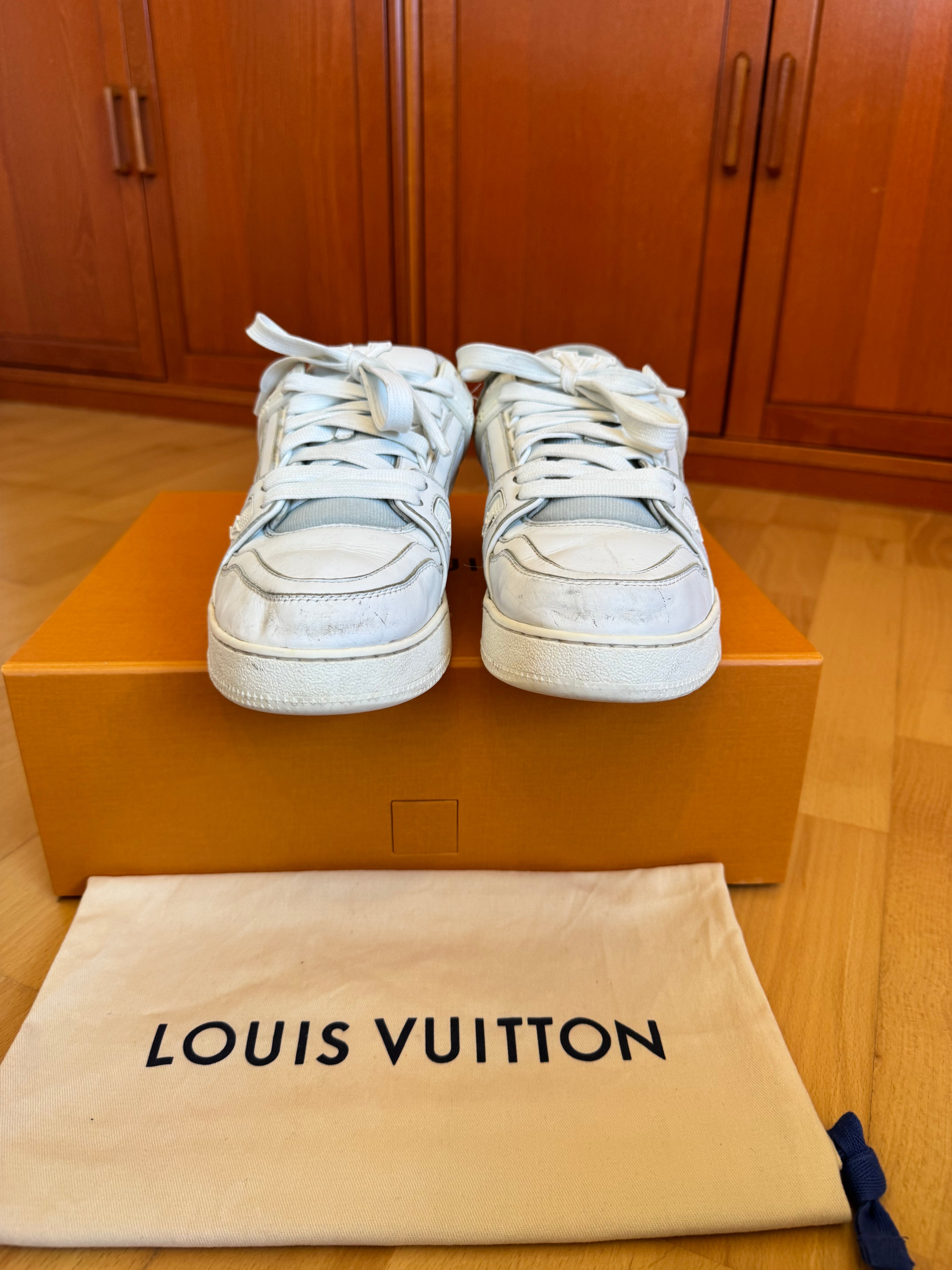 Louis Vuitton LV Trainer Triple White