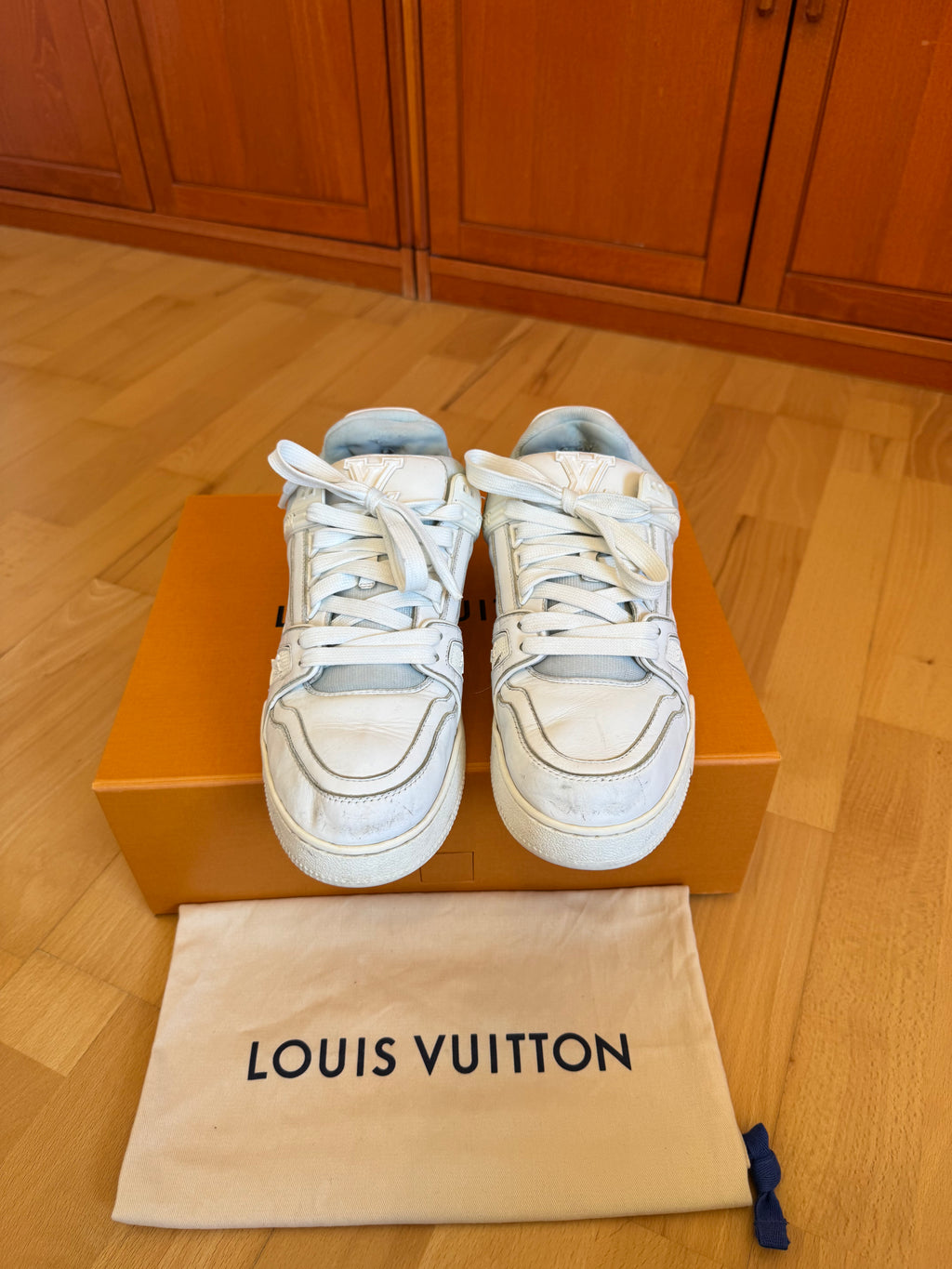 Louis Vuitton LV Trainer Triple White