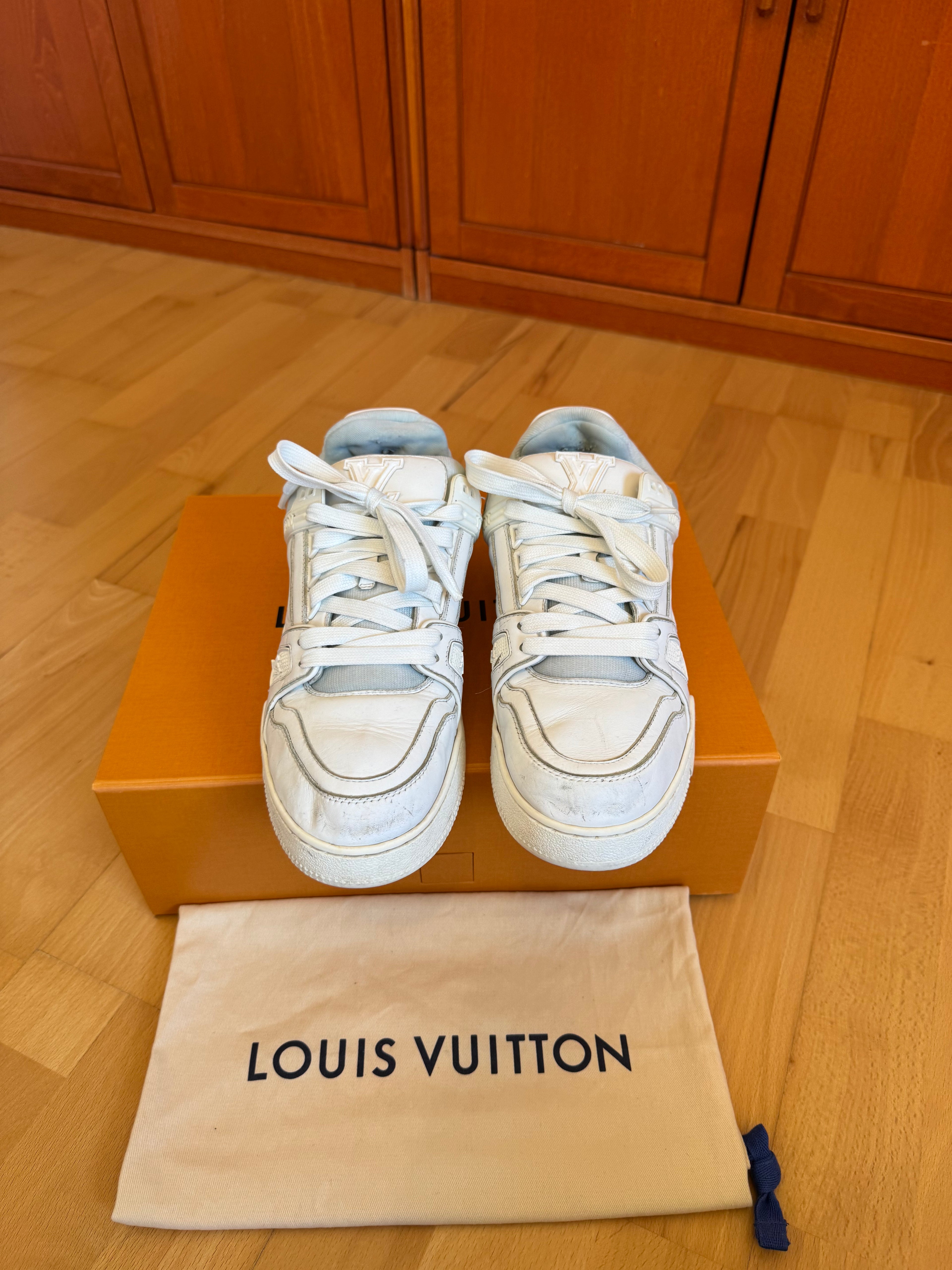 Louis Vuitton LV Trainer Triple White