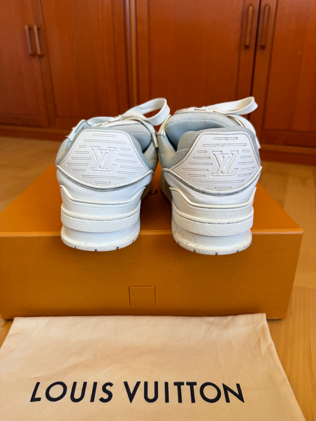 Louis Vuitton LV Trainer Triple White