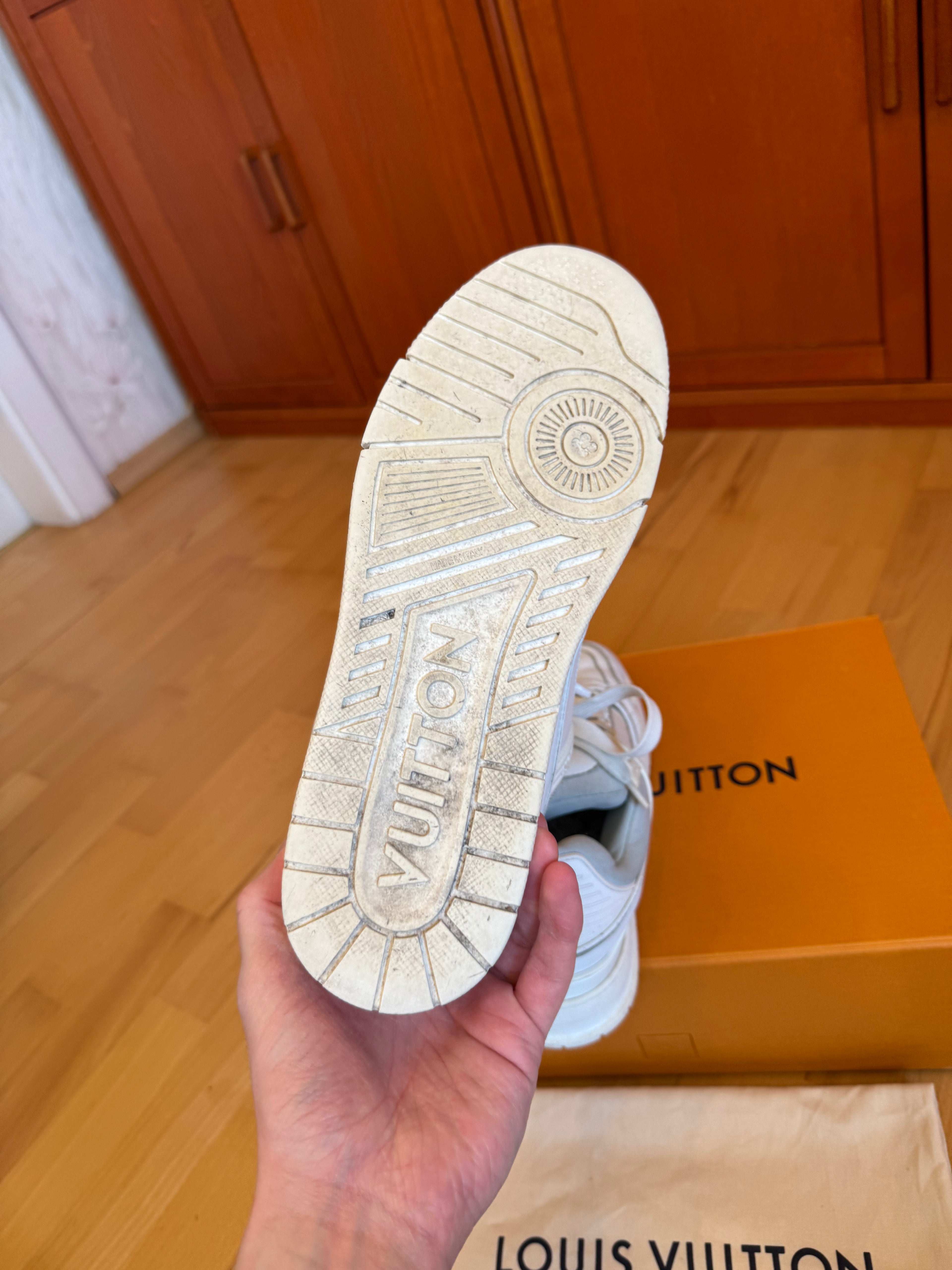 Louis Vuitton LV Trainer Triple White