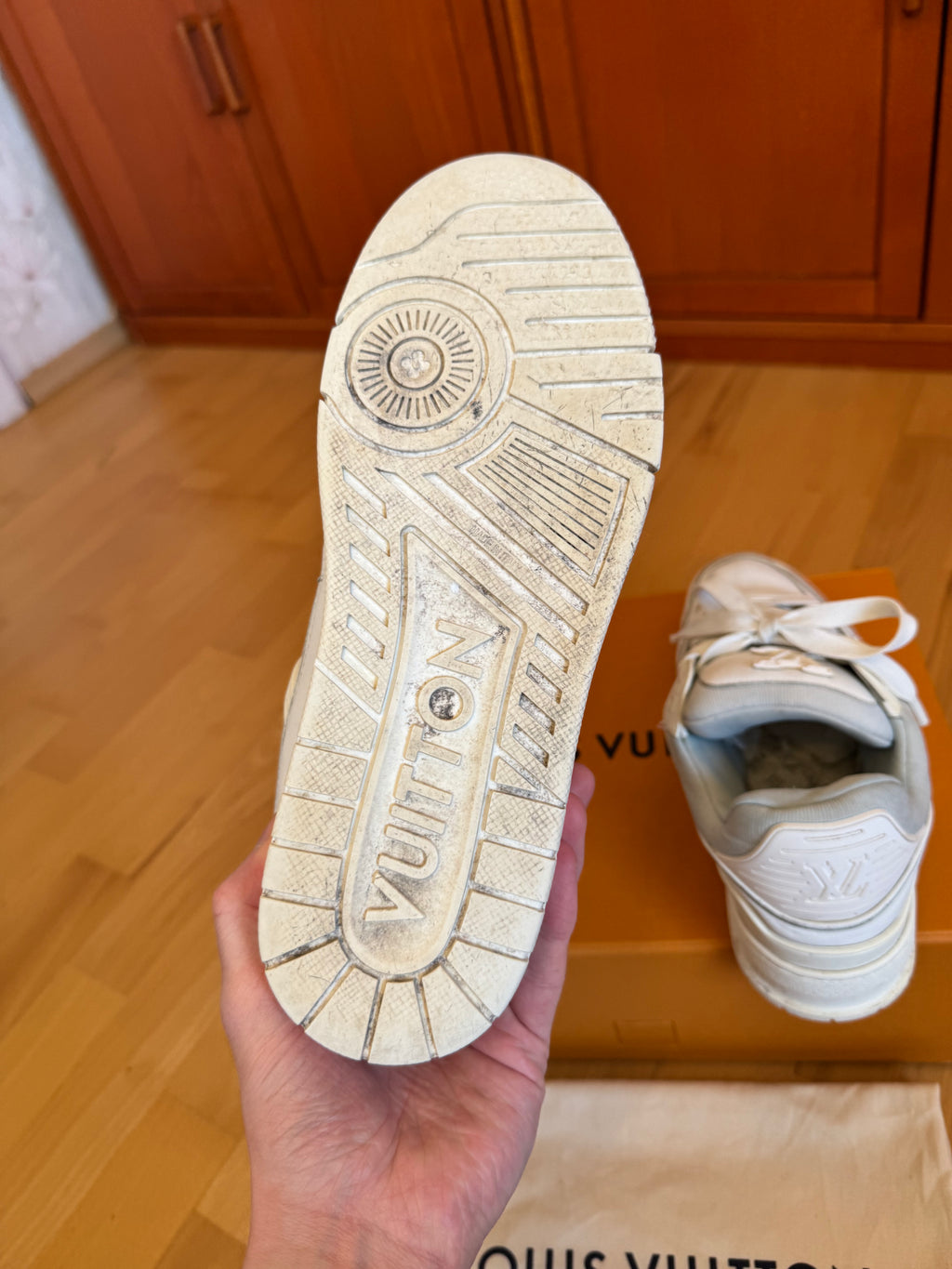 Louis Vuitton LV Trainer Triple White