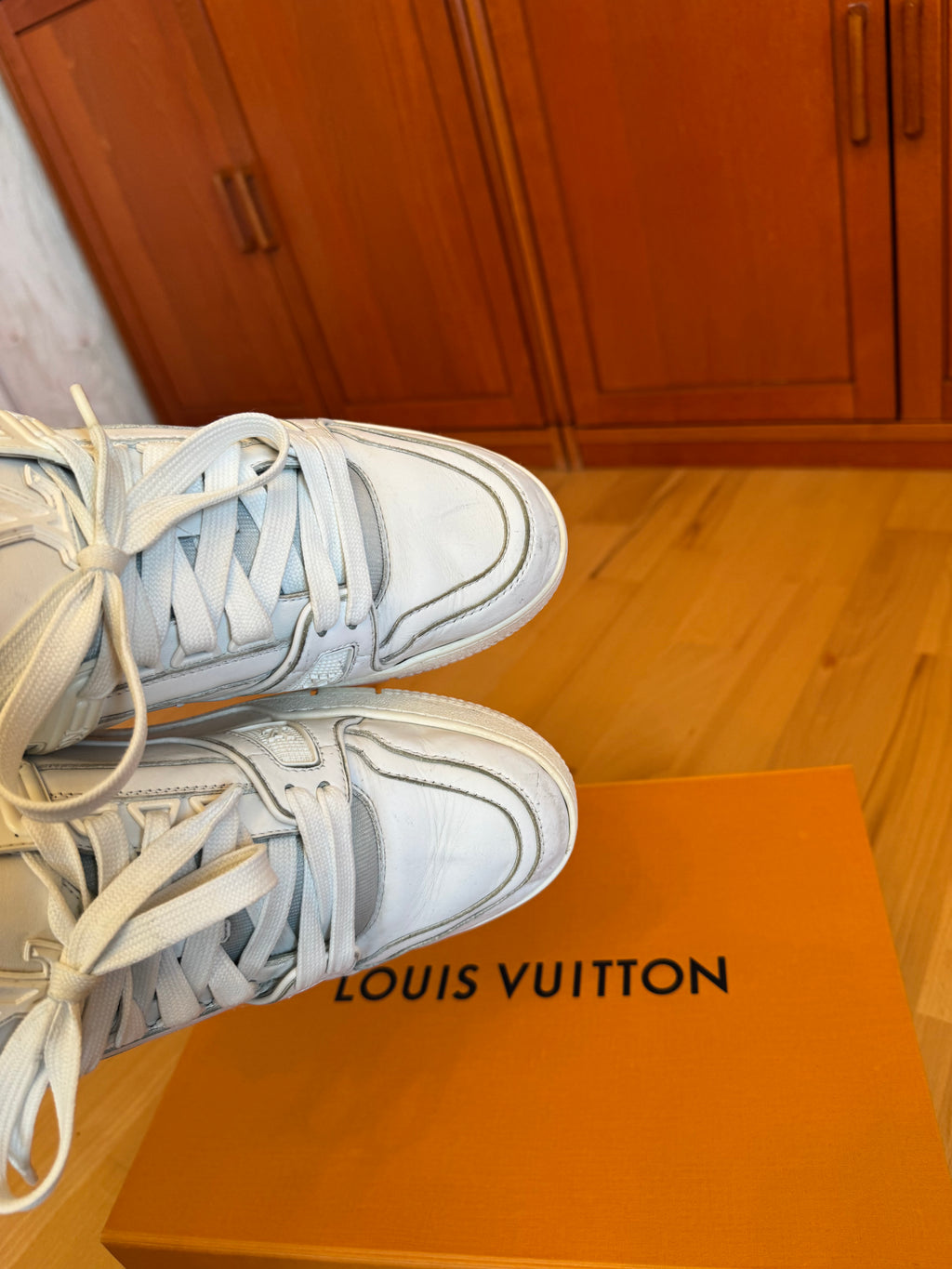 Louis Vuitton LV Trainer Triple White