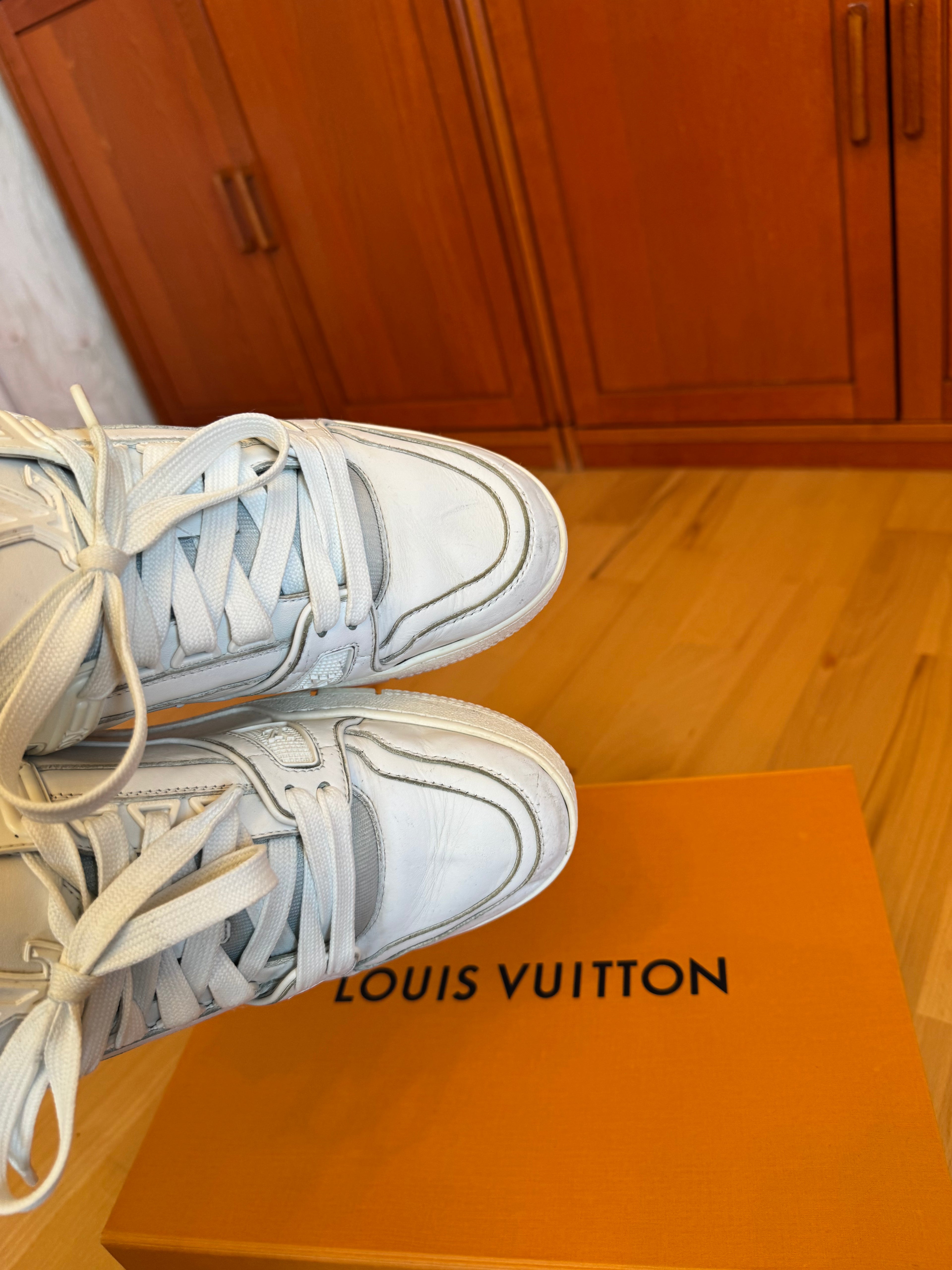Louis Vuitton LV Trainer Triple White
