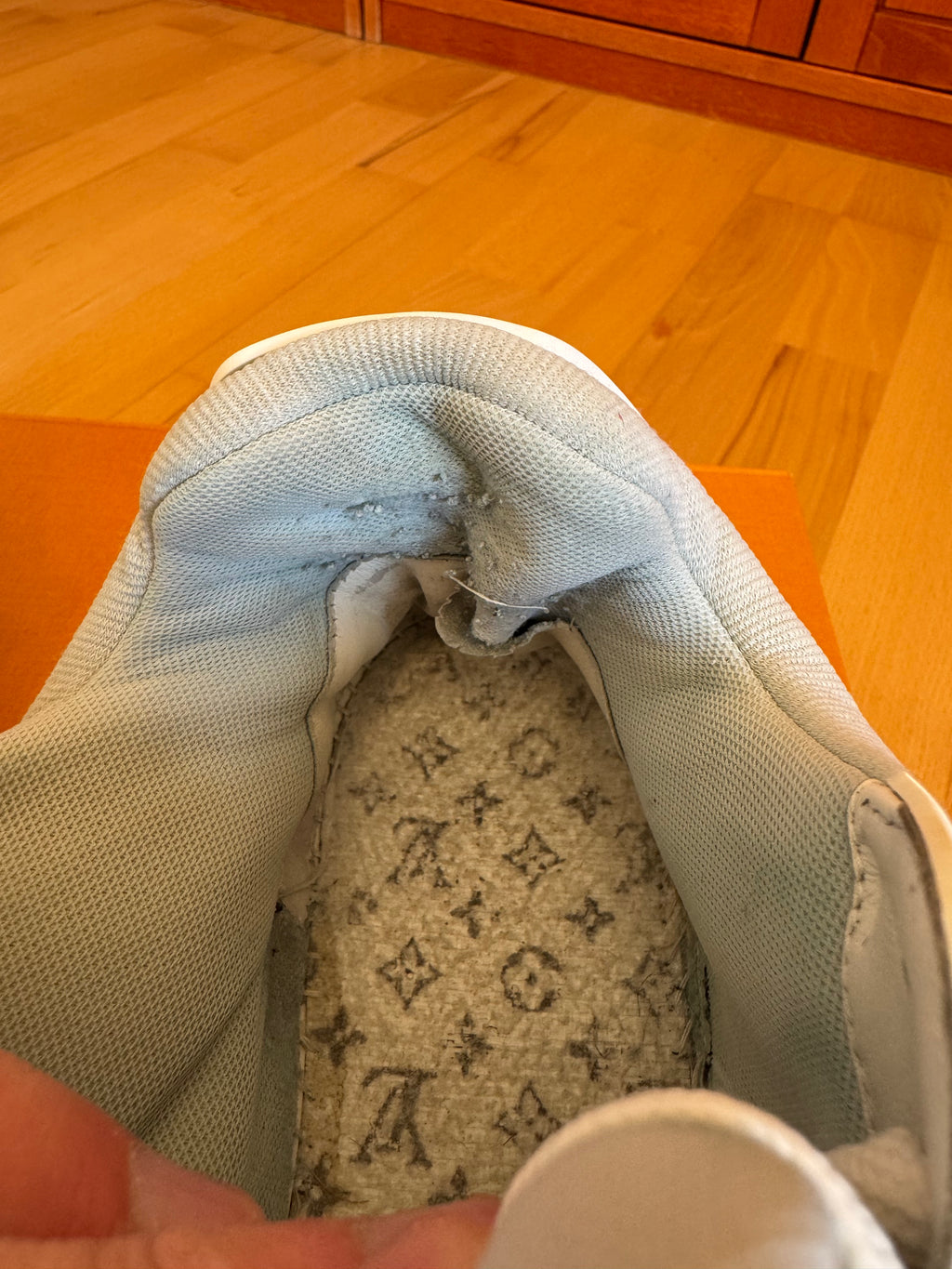 Louis Vuitton LV Trainer Triple White