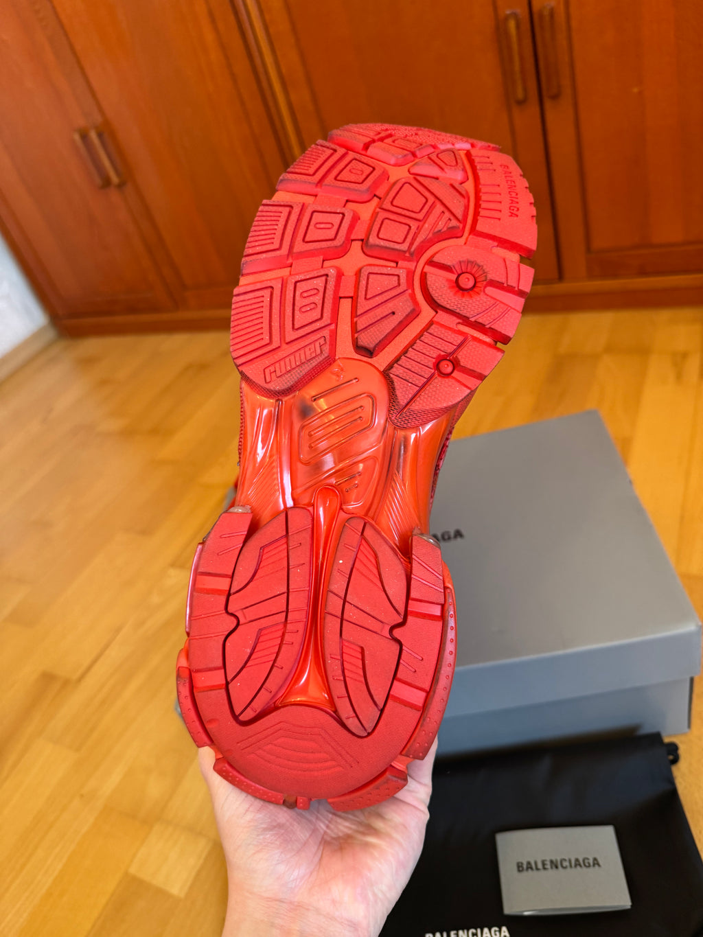 Balenciaga Runner Triple Red