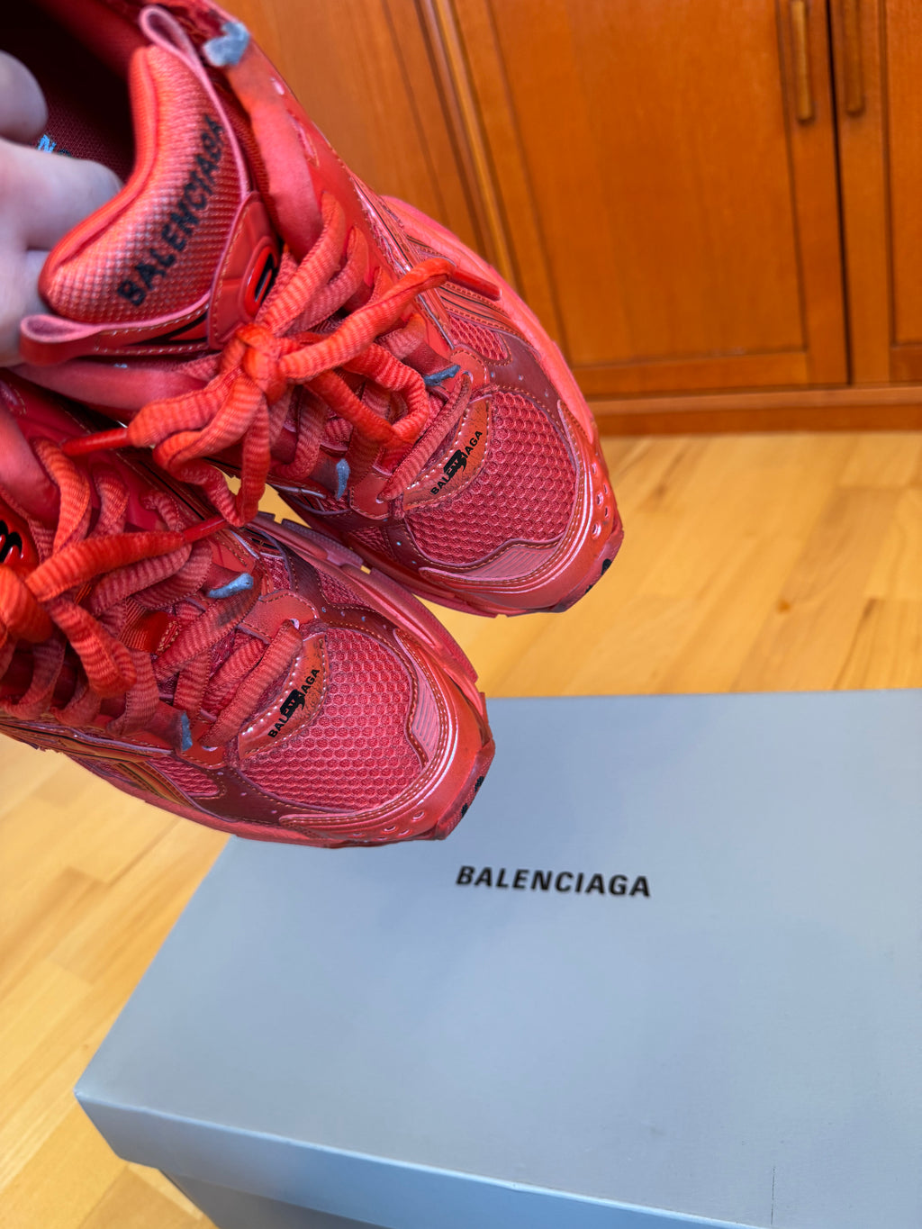 Balenciaga Runner Triple Red