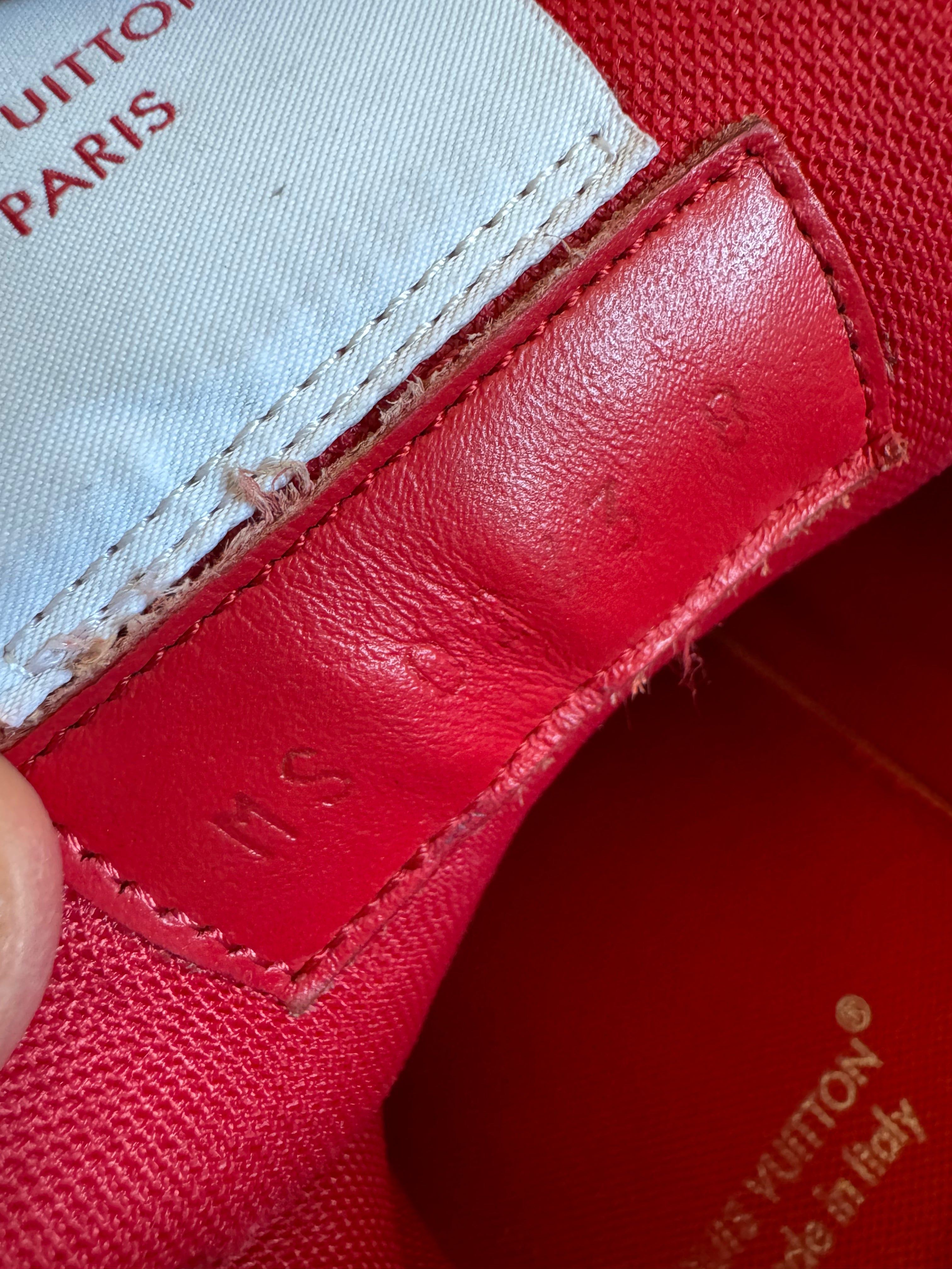 Louis Vuitton LV Trainer Velcro Strap Red White