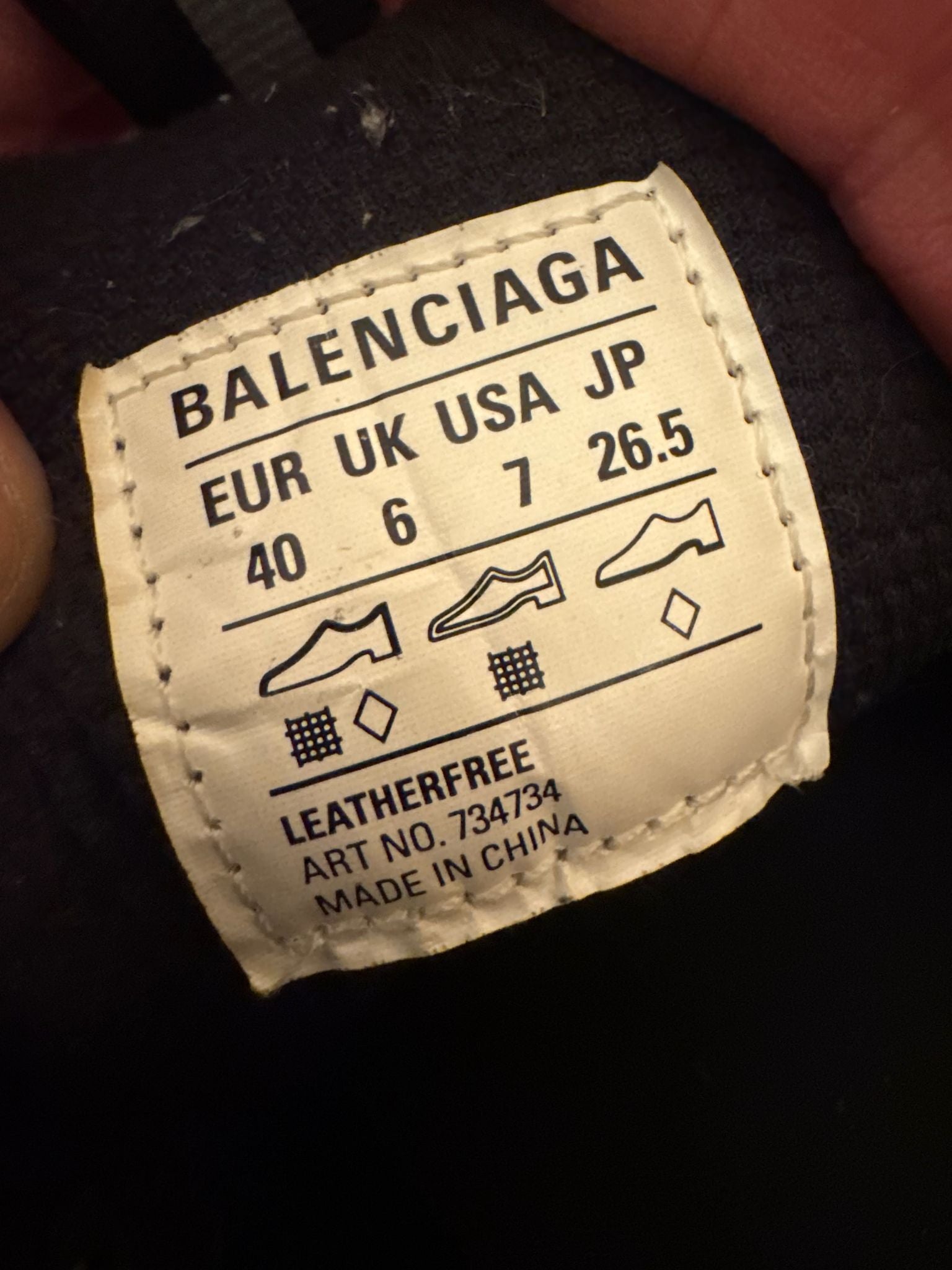 Balenciaga 3XL Triple Black